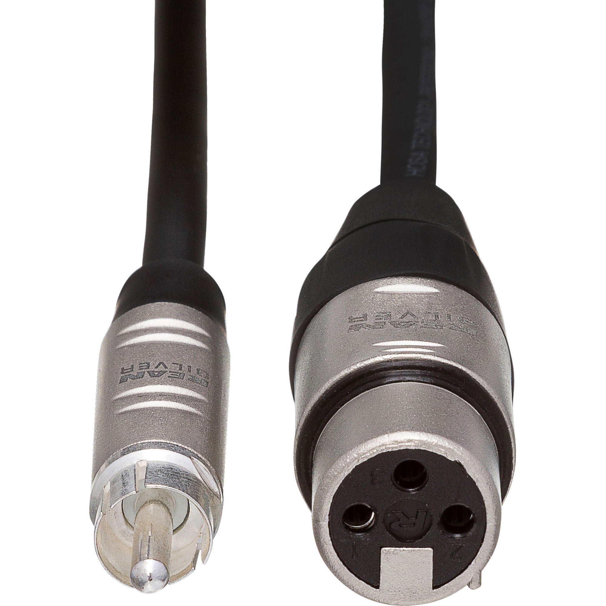 Hosa HXR-005 REAN XLR3F to RCA Pro Unbalanced Interconnect Cable (5')