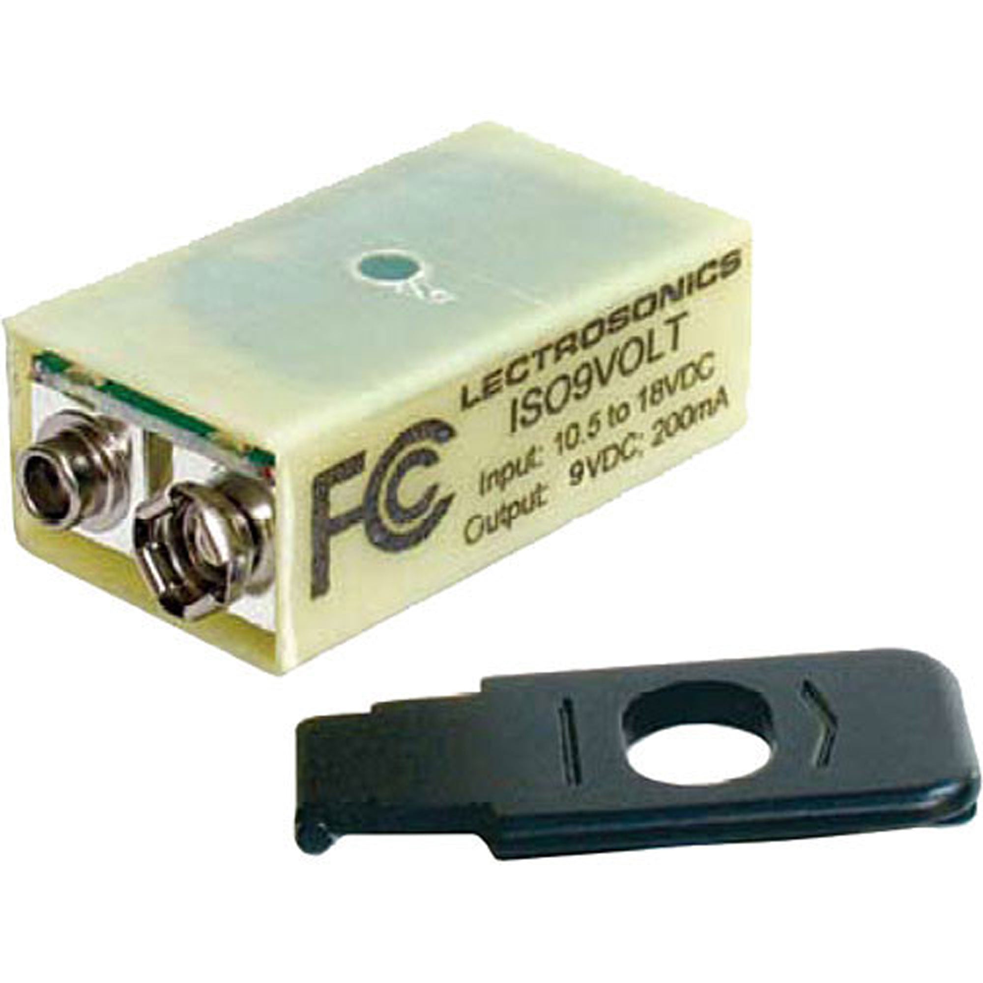 Lectrosonics ISO9VOLTM Battery Eliminator for UM Series Wireless Transmitters