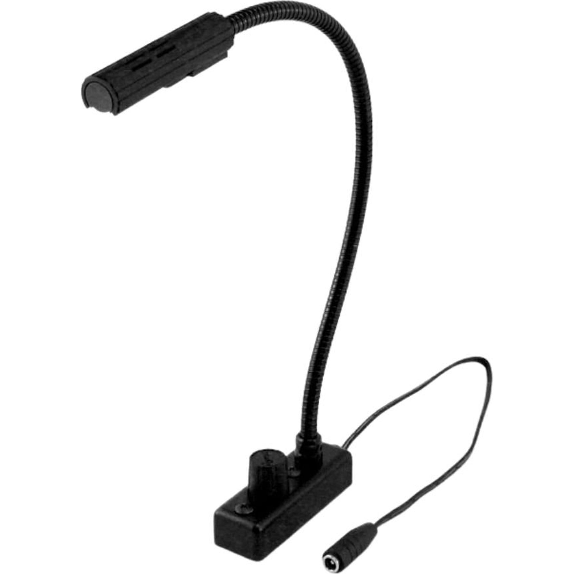 Littlite L-12A-LED-BLUE Gooseneck LED Lampset with Blue/White Light & No Power Supply (12")