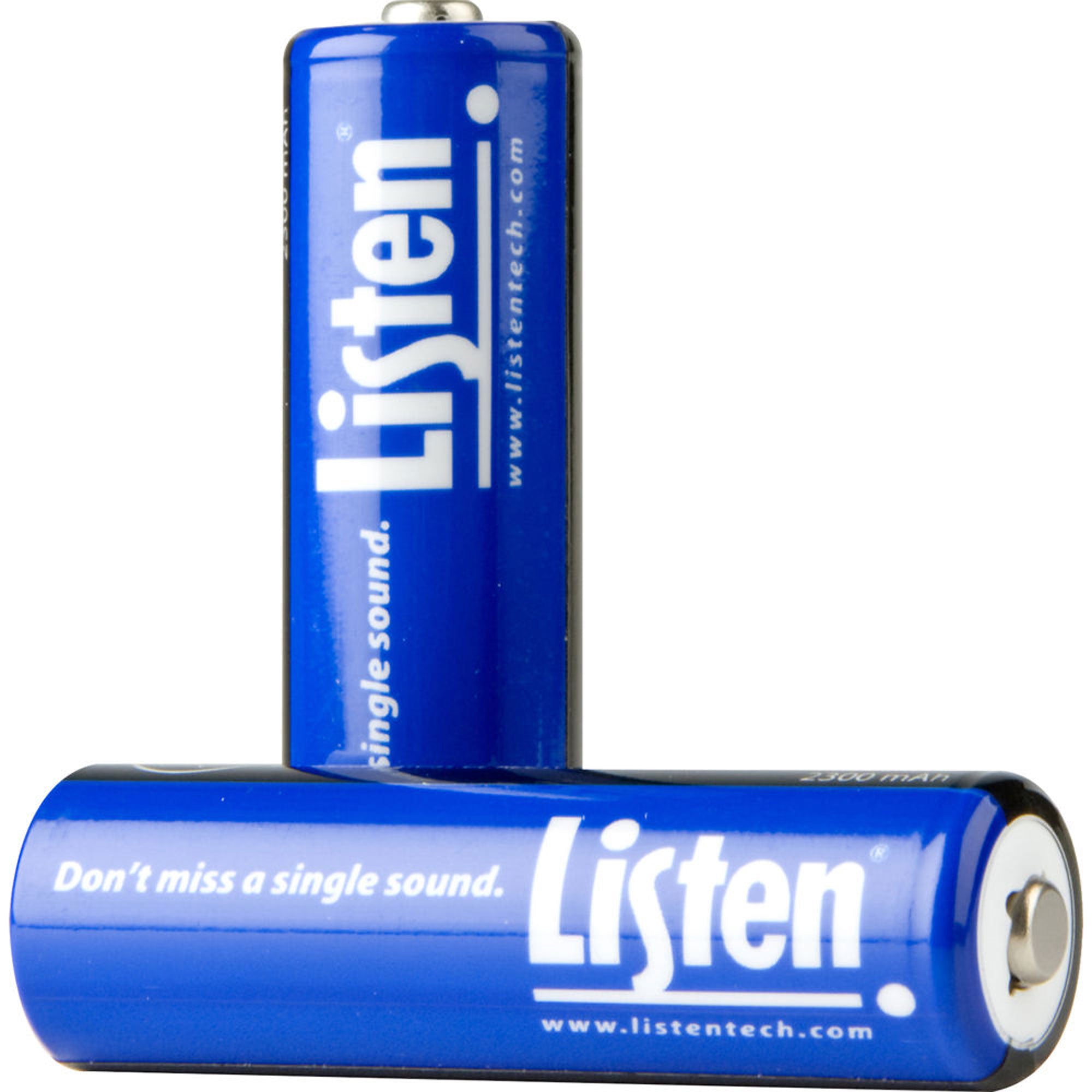 Listen Technologies LA-362 Rechargeable AA NiMH Batteries (2 Pack)