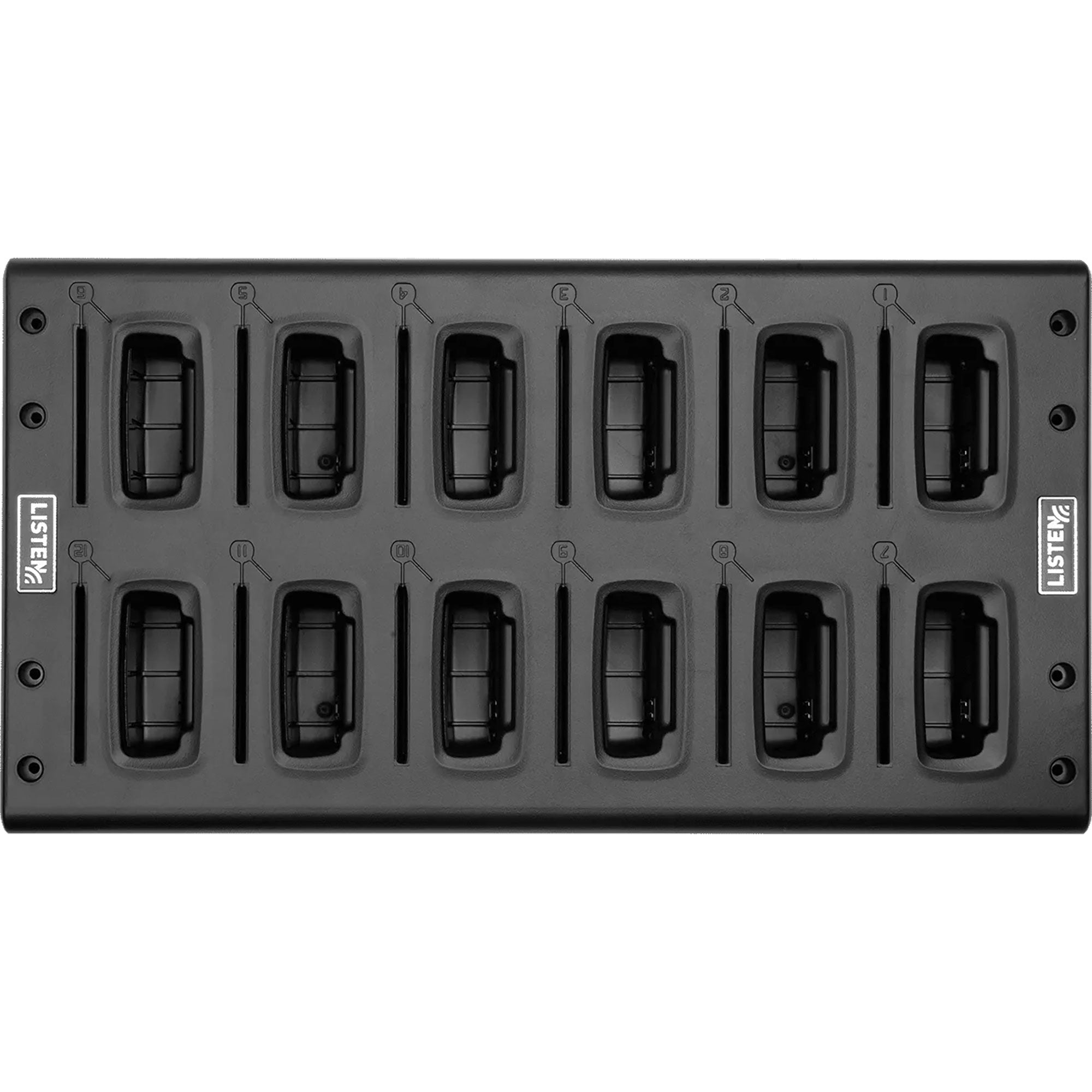 Listen Technologies LA-381-01 Intelligent 12-Unit Charging Tray