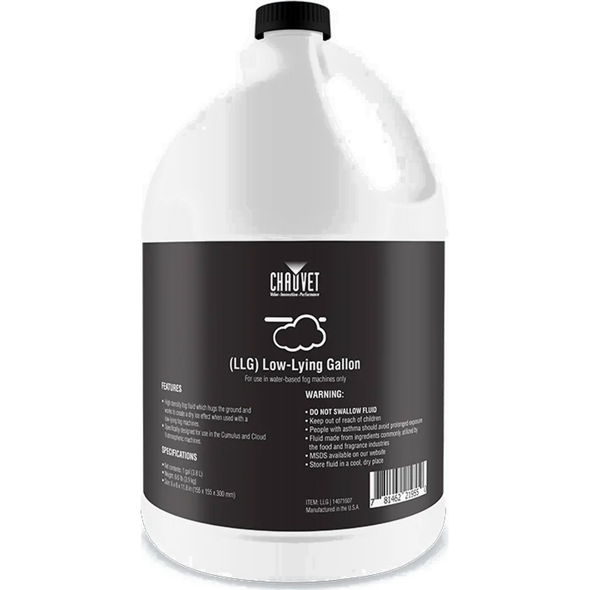 Chauvet DJ LLG Low-Lying Fog Formula (1 Gallon)