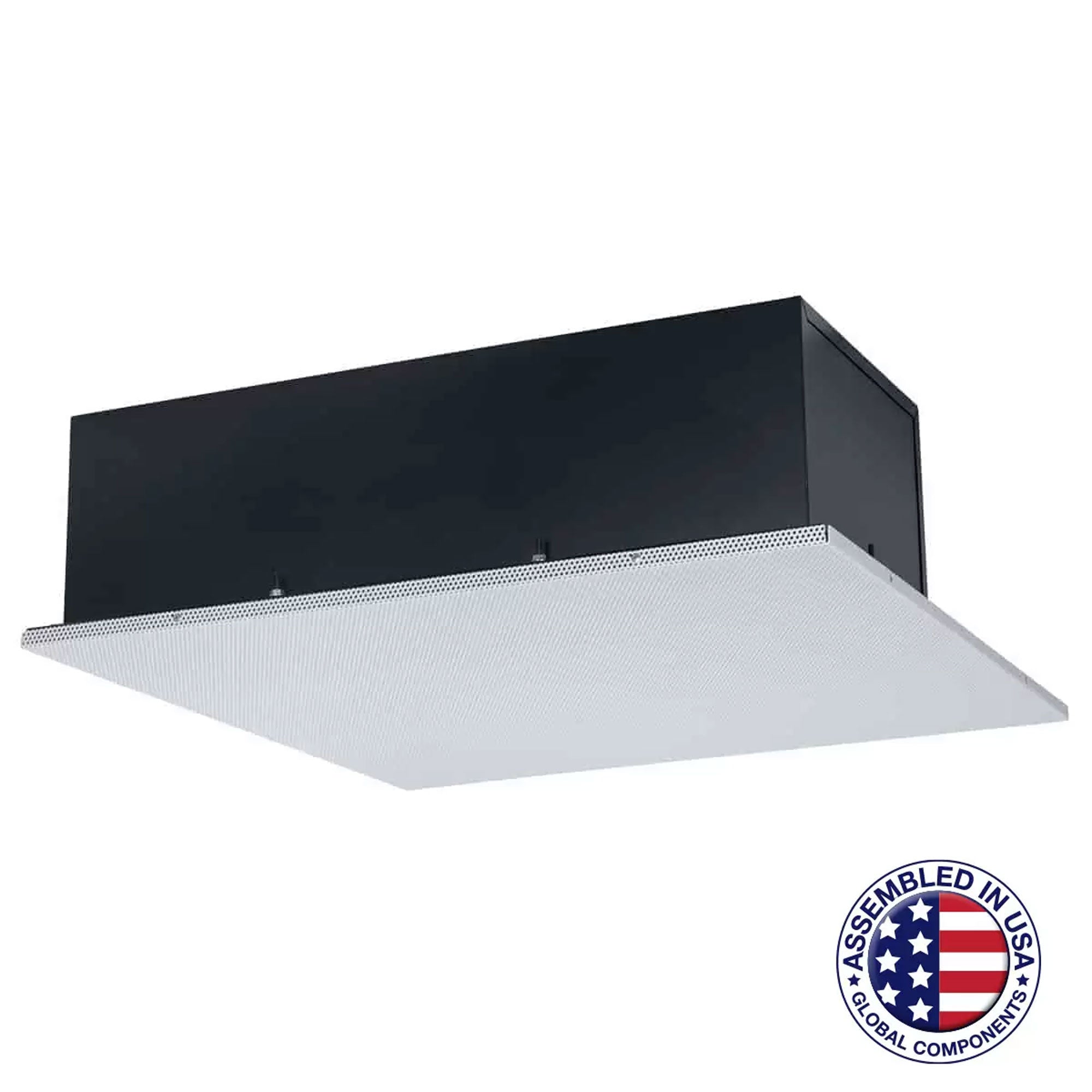 Lowell LT2-830-TM16-VB Suspended Ceiling 8" Speaker with Backbox (2' x 2')