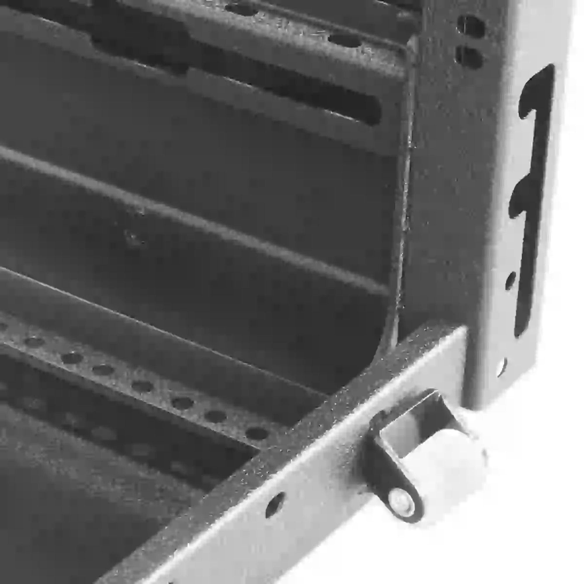 Lowell LWR-2432 32" 24U Wall Mount Rack