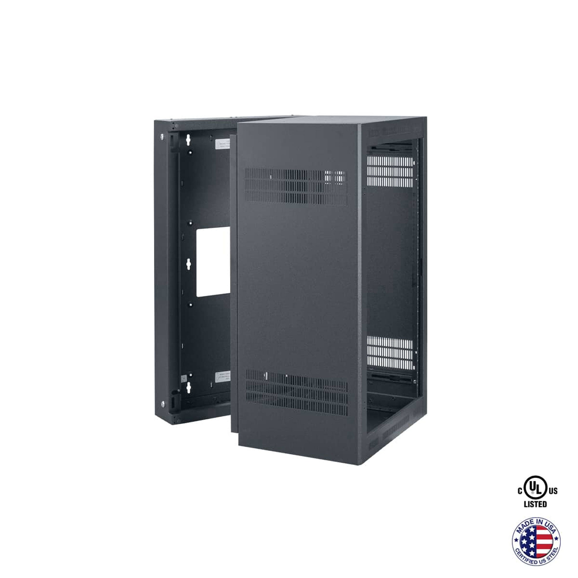 Lowell LWR-2123 23" 21U Wall Mount Rack