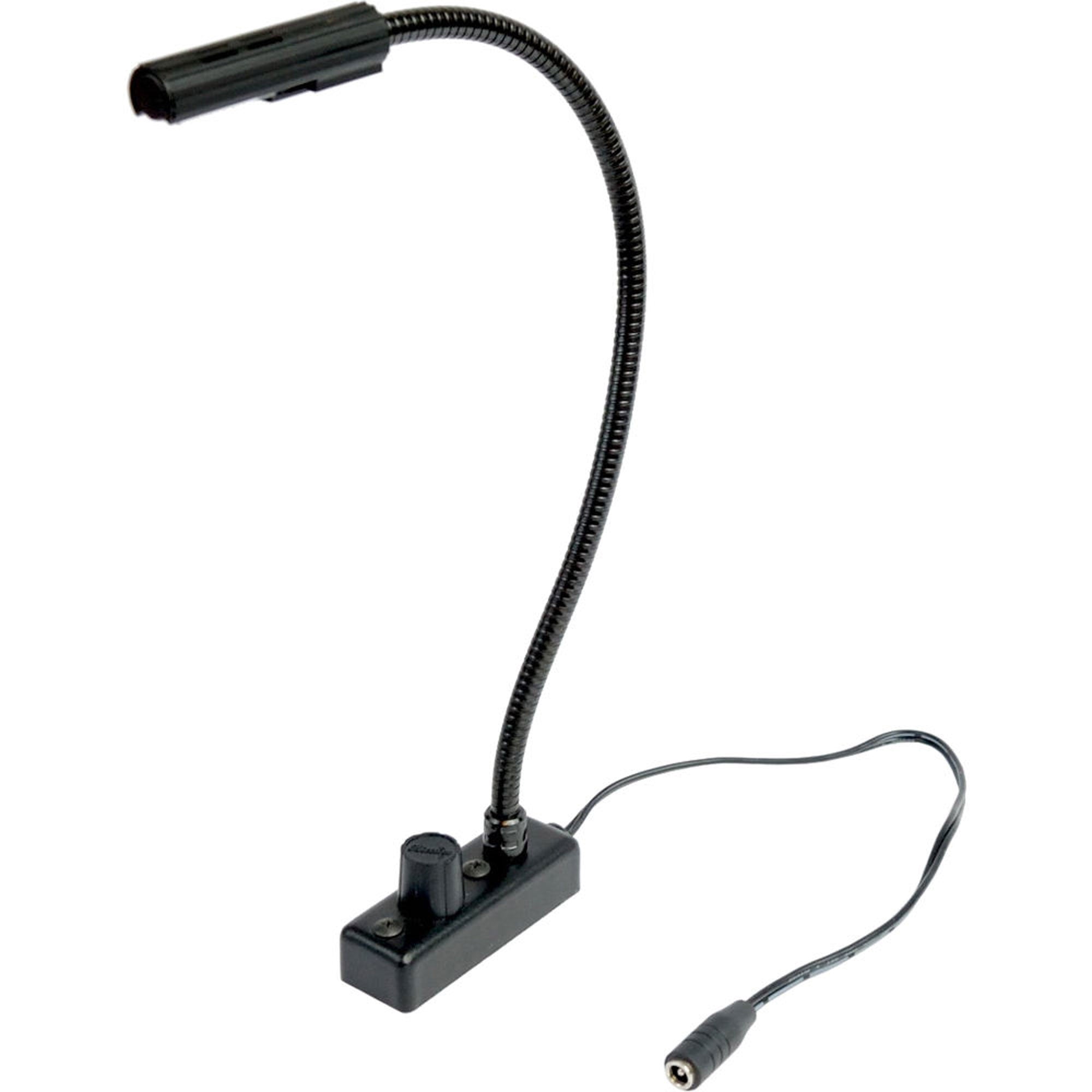 Littlite CC-TB12A-LED Task Light, Top Mount Gooseneck, Bottom Mount Cord & No Power Supply (12")