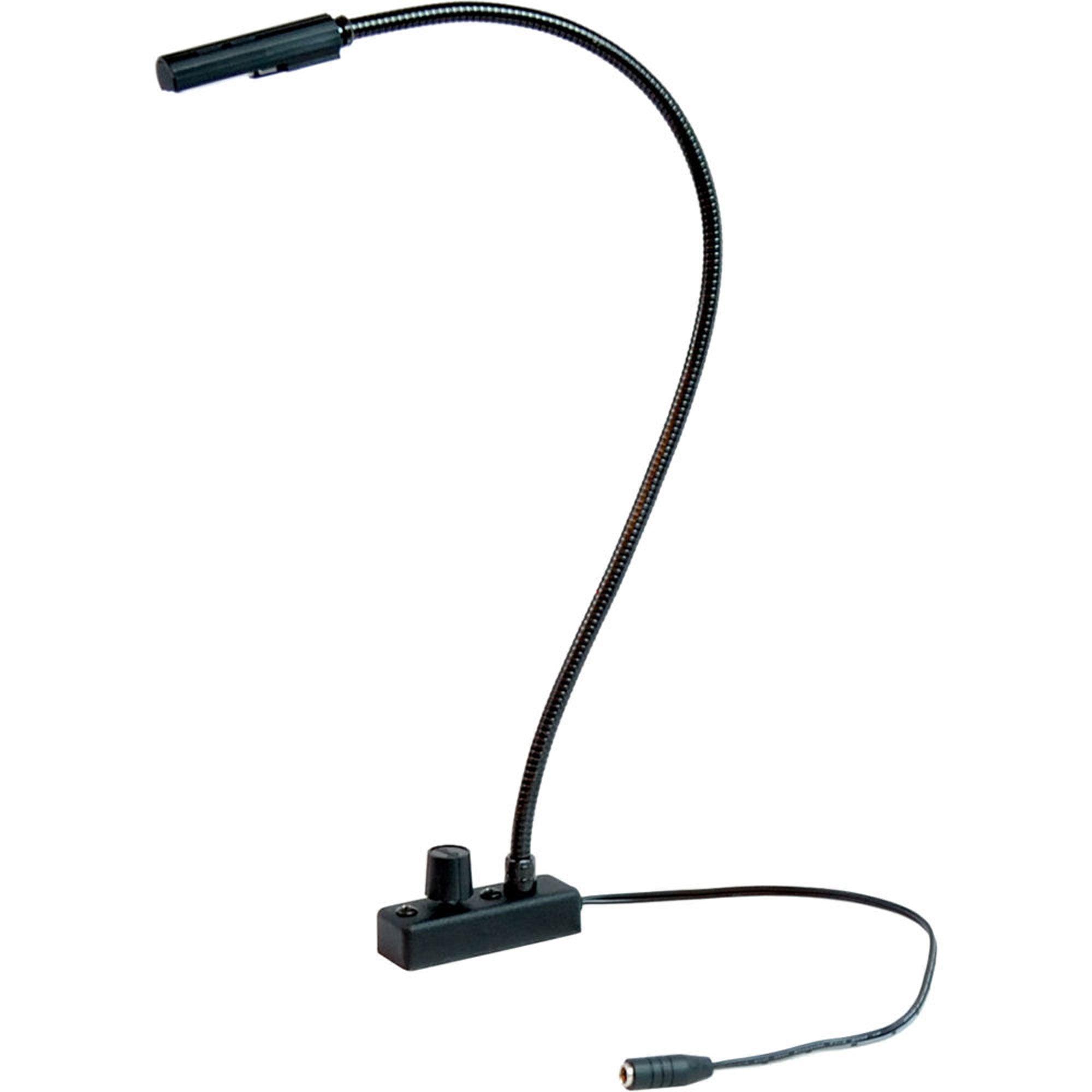 Littlite CC-TB18A-LED Task Light, Top Mount Gooseneck, Bottom Mount Cord & No Power Supply (18")