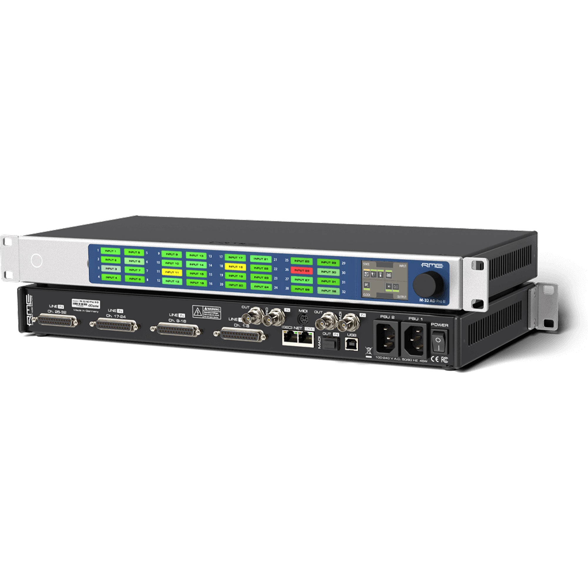 RME M-32 Pro AD II-D Dante + MADI 32-Channel A/D Converter