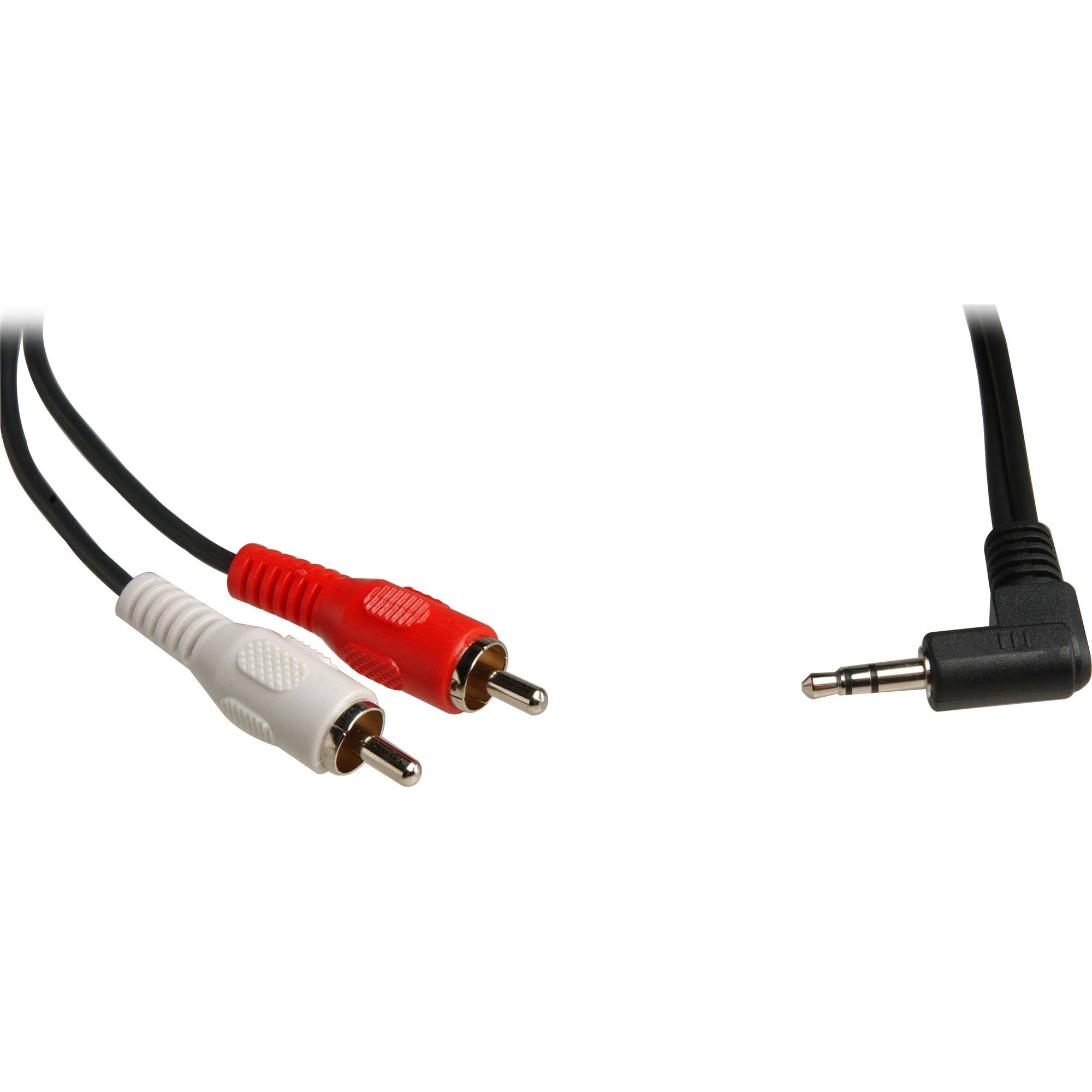 Lectrosonics MC100RCA Output Cable, 3.5mm TRS Mini-Phone to Dual RCAs for UCR100