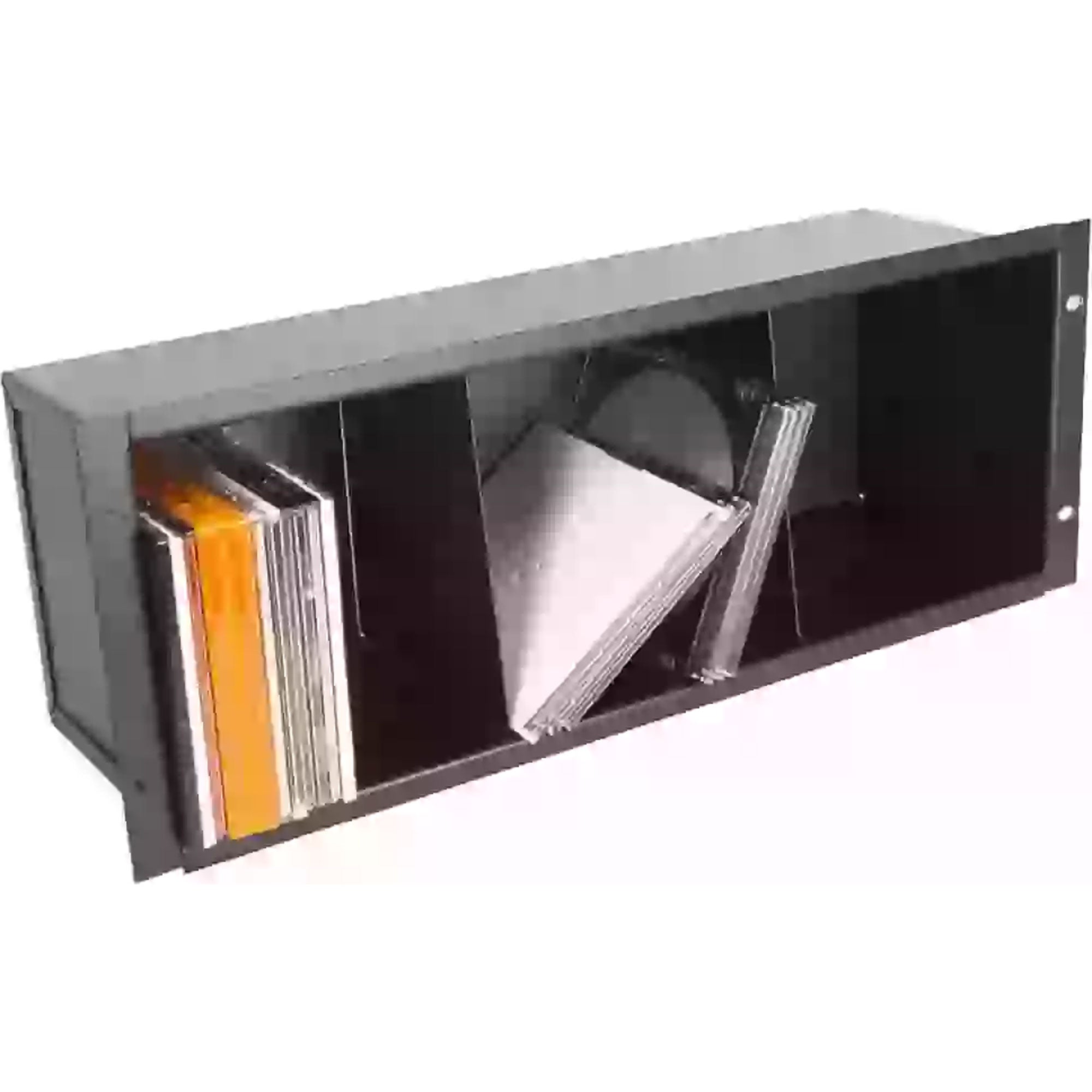 Lowell MH-4-CD 19" 4U Media Holder for CDs