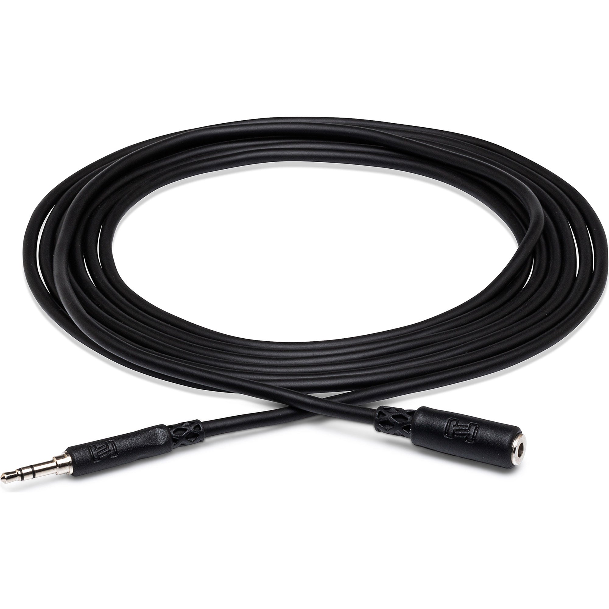 Hosa MHE-102 3.5mm TRS Male to Female Headphone Extension Cable (2')