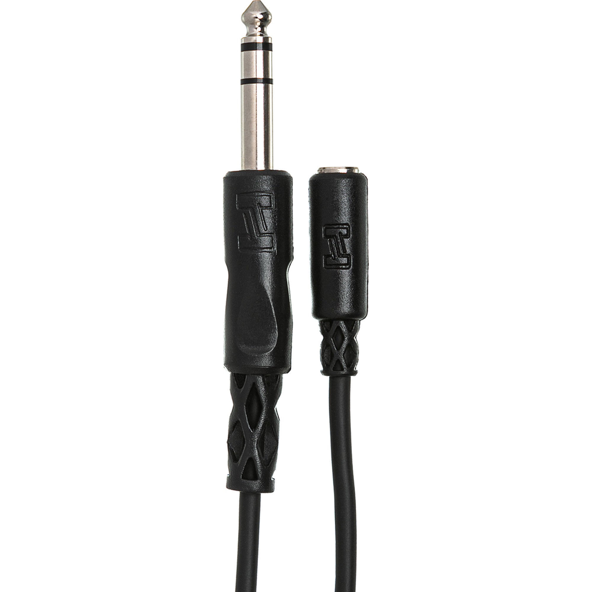 Hosa MHE-310 3.5mm TRS Female to 1/4" TRS Male Headphone Extension Cable (10')