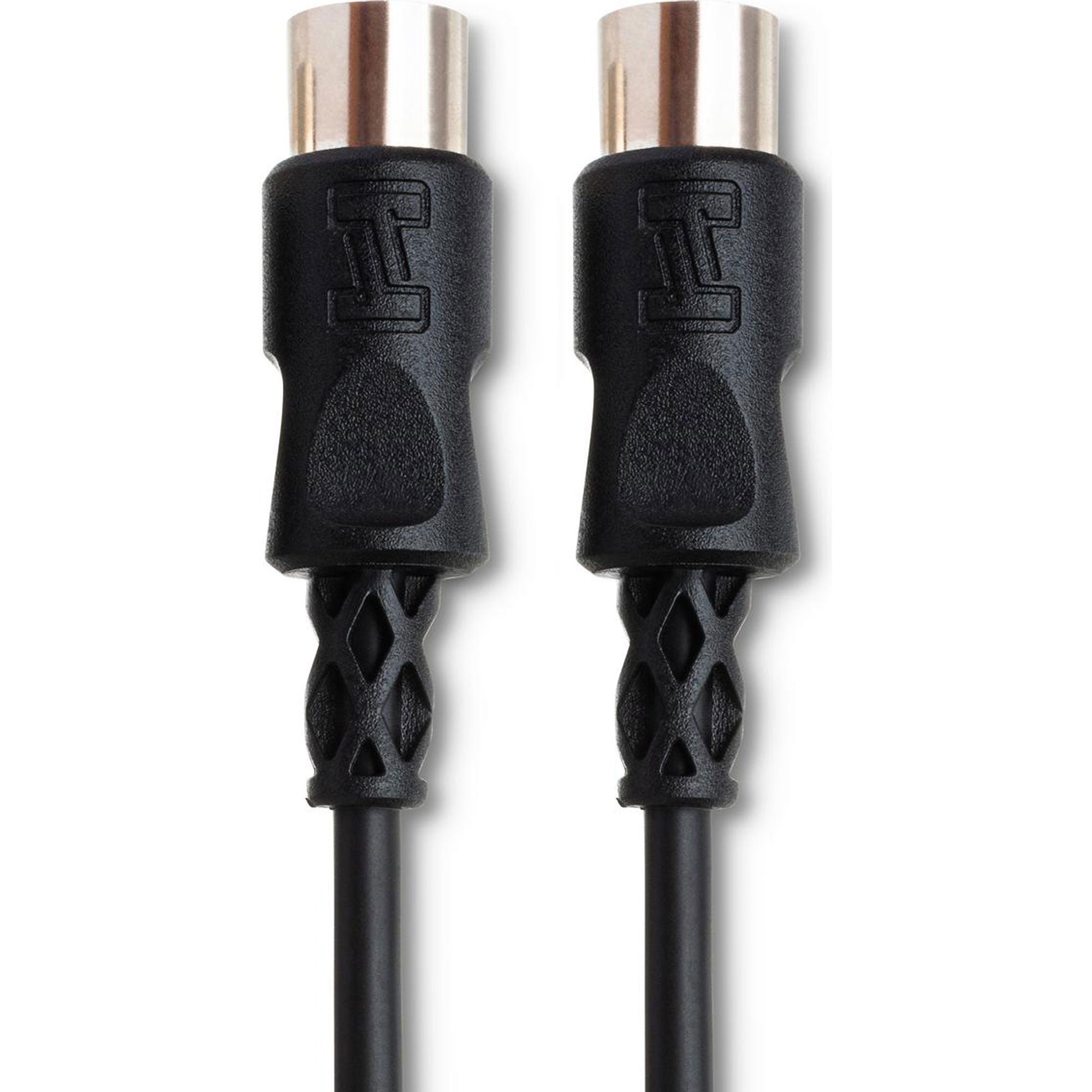 Hosa MID-301BK MIDI Cable (1', Black)