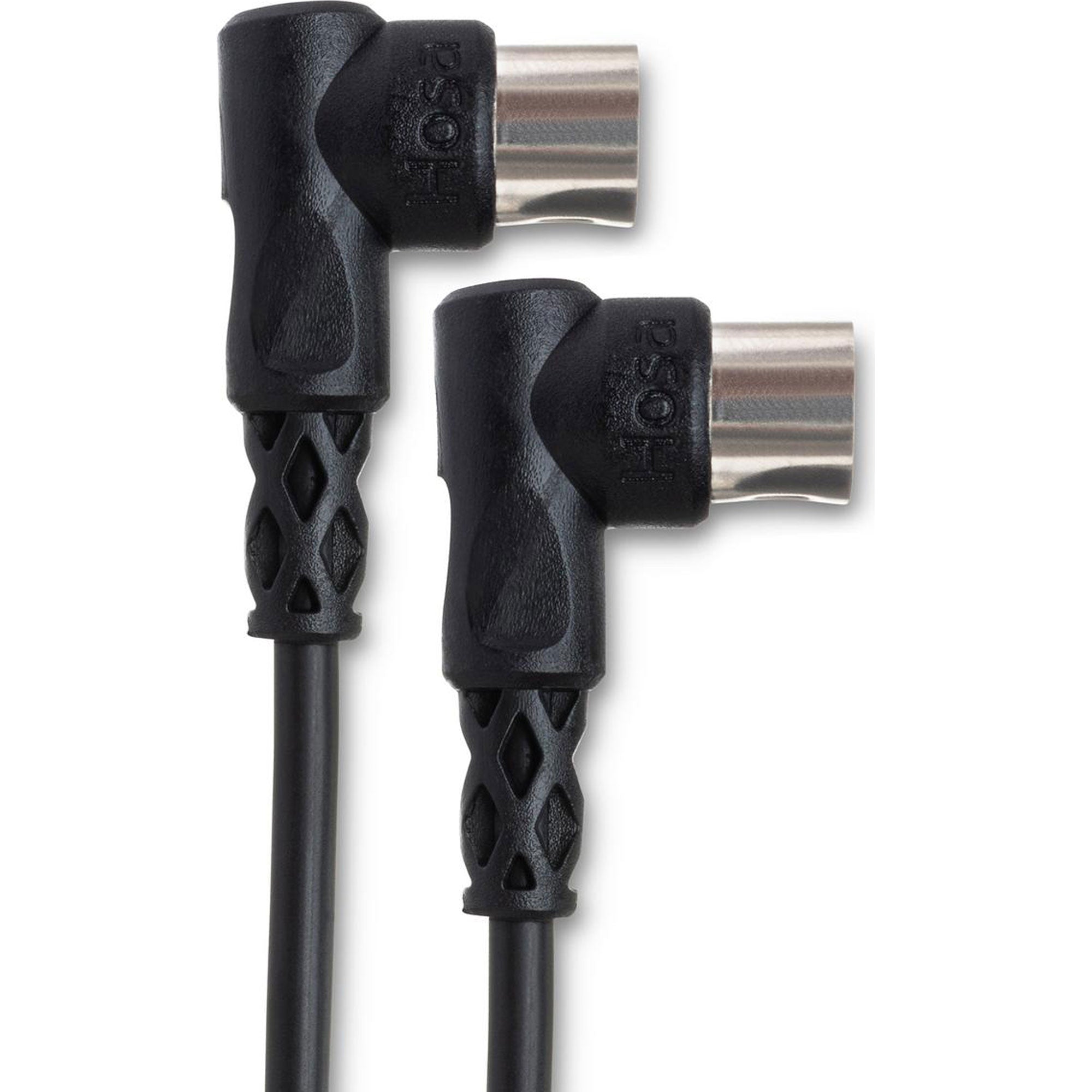 Hosa MID-310RR Right-Angle MIDI Cable (10')