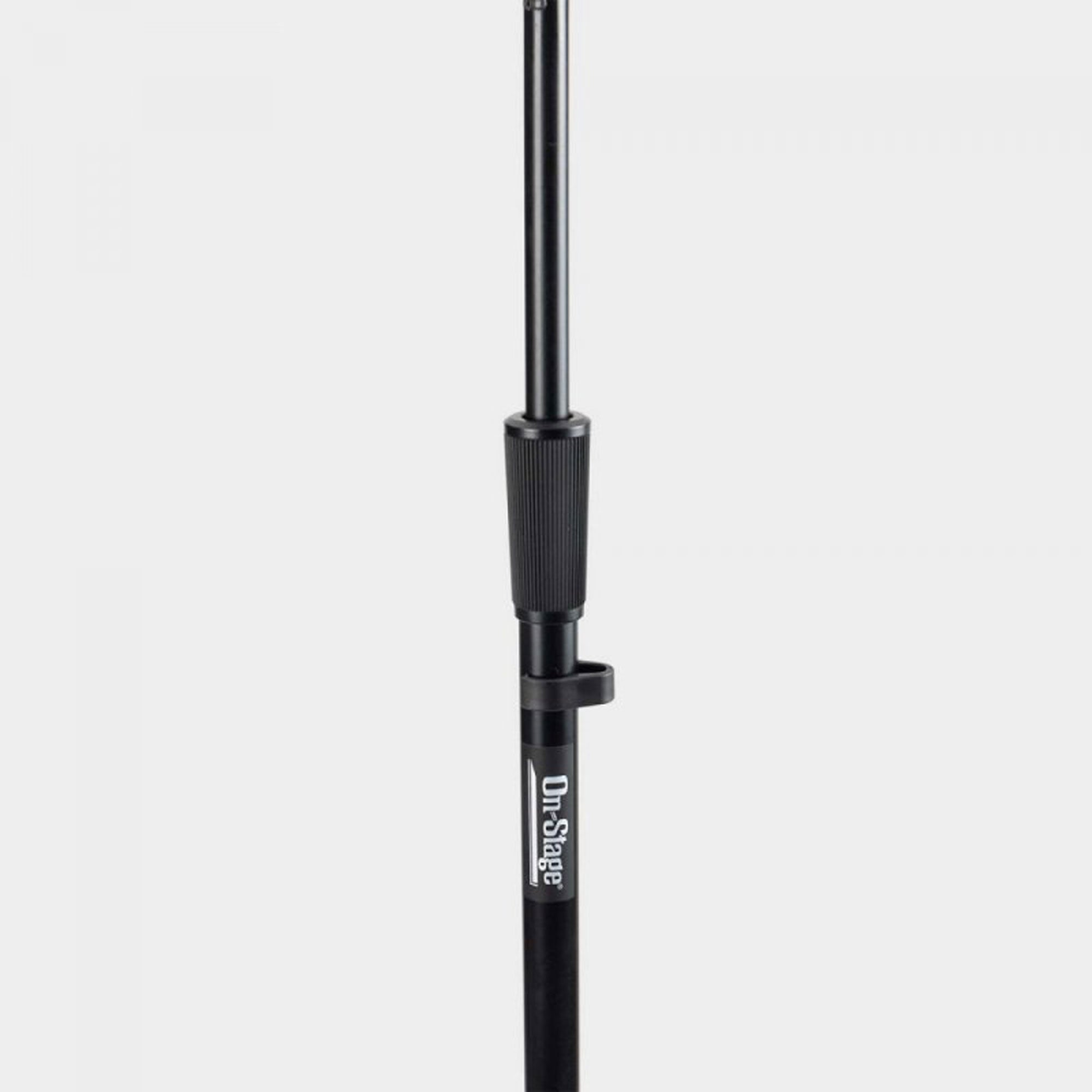 On-Stage MS9700B+ Heavy-Duty Tripod Base Microphone Stand (Black)