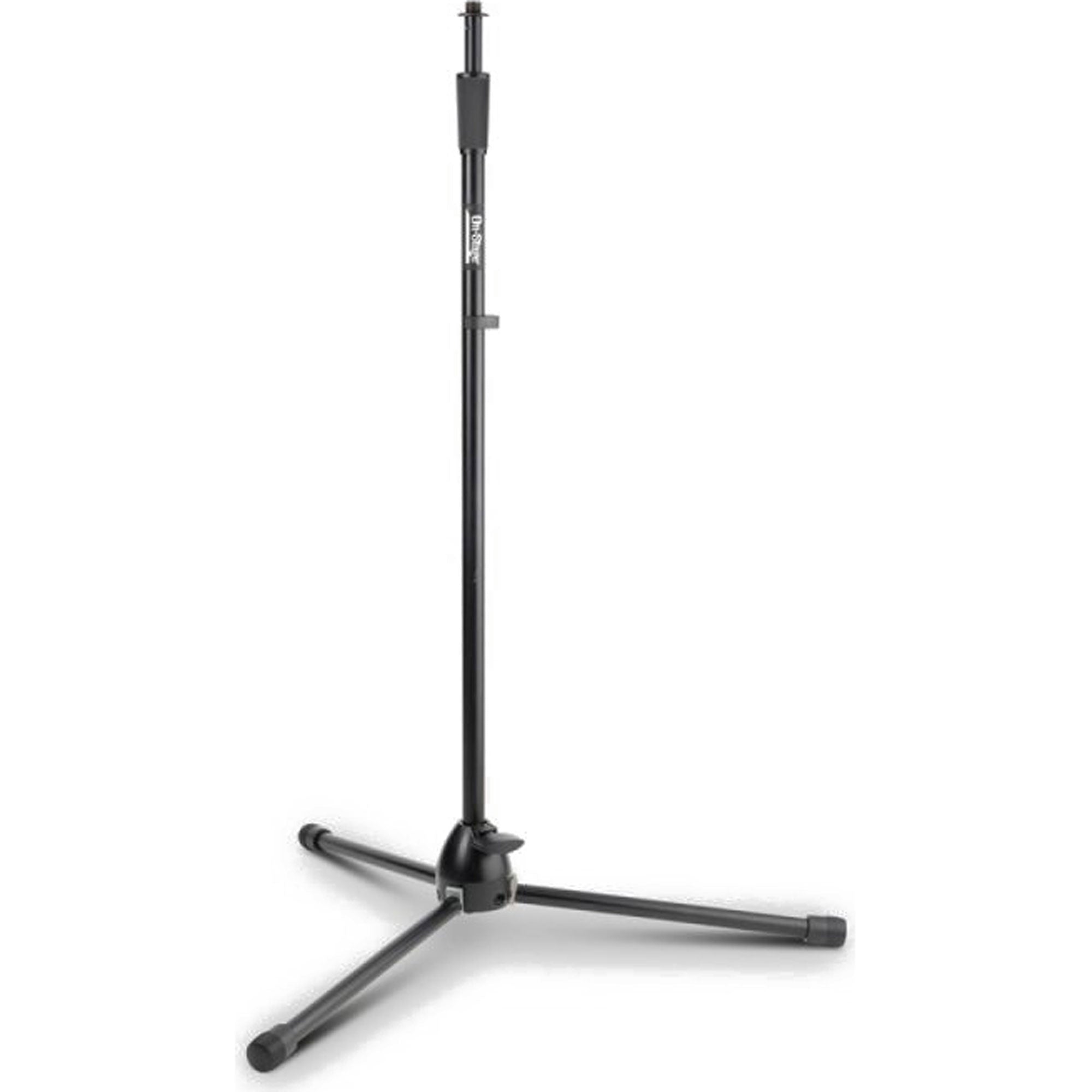 On-Stage MS9700B+ Heavy-Duty Tripod Base Microphone Stand (Black)