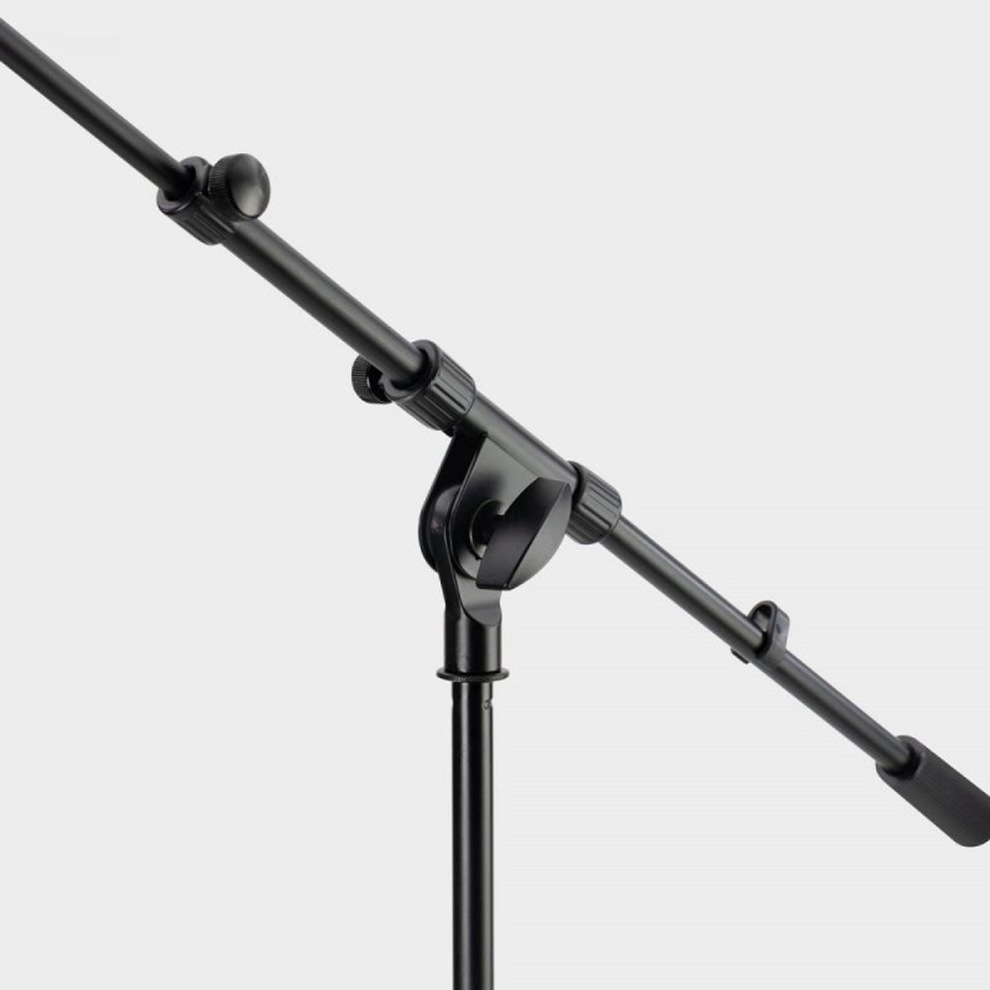 On-Stage MS9701TB+ Heavy-Duty Tele-Boom Microphone Stand (Black)