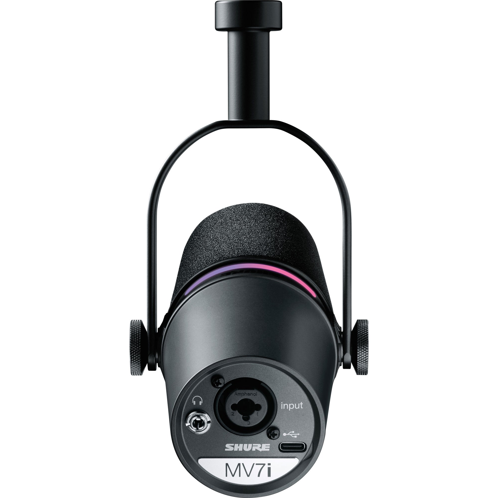 Shure MV7i Smart Microphone and Interface (Black)