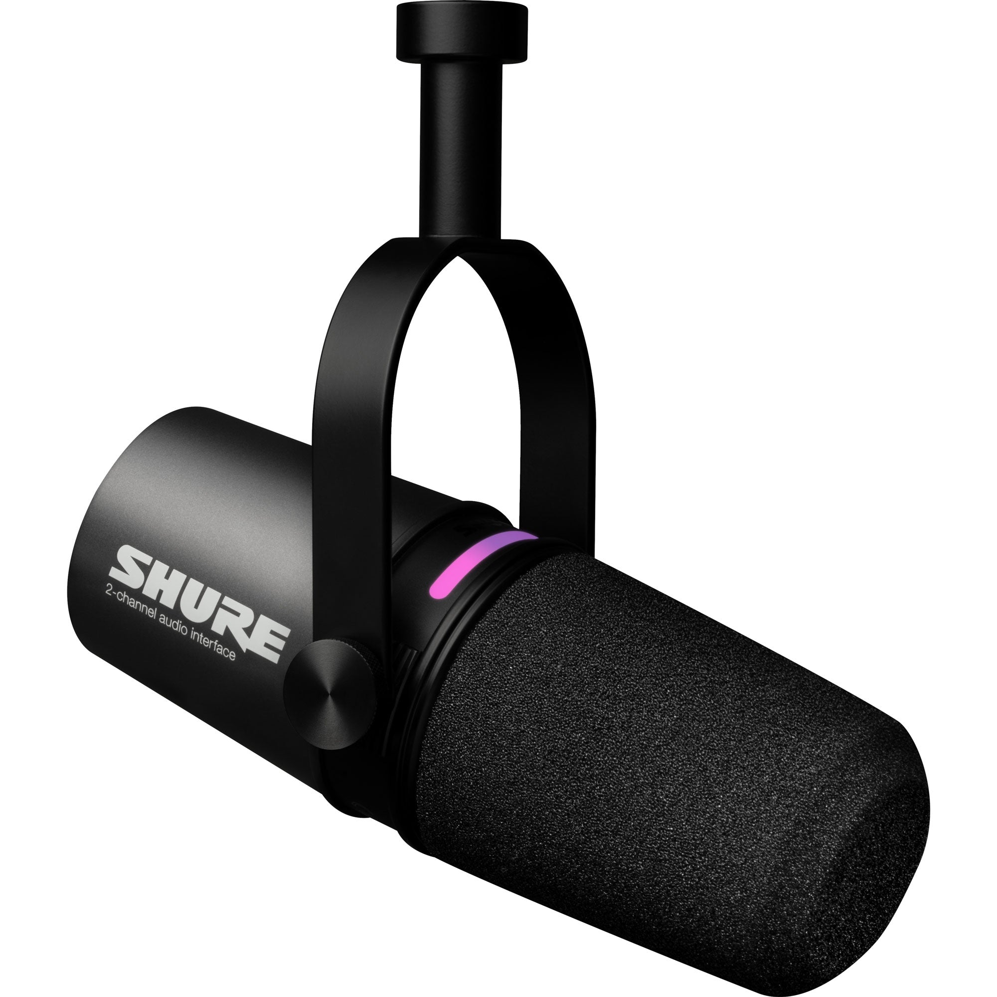 Shure MV7i Smart Microphone and Interface (Black)