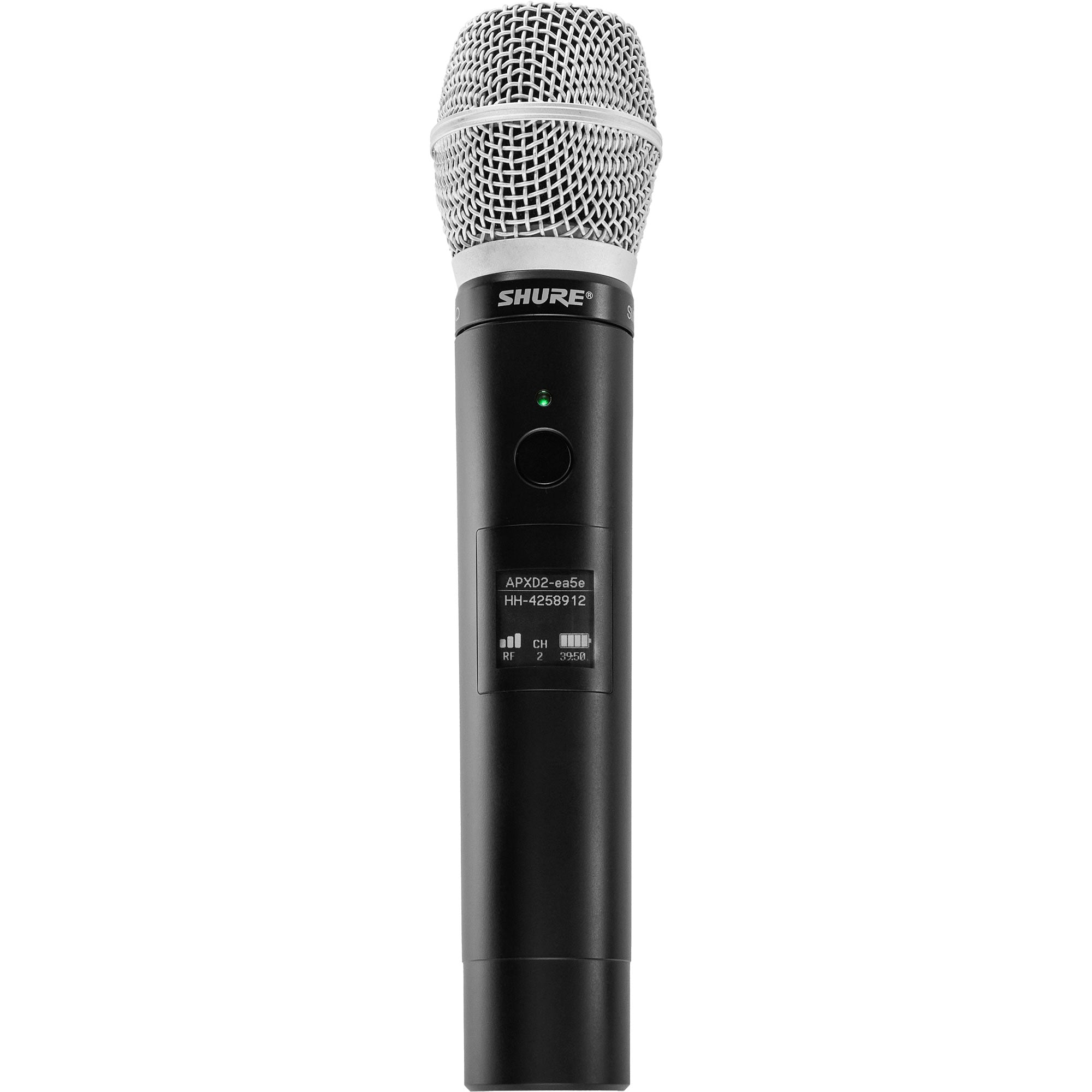 Shure MXW2X/SM86 MXW neXt 2 Series Handheld Transmitter with SM86 Capsule (1.9 GHz)