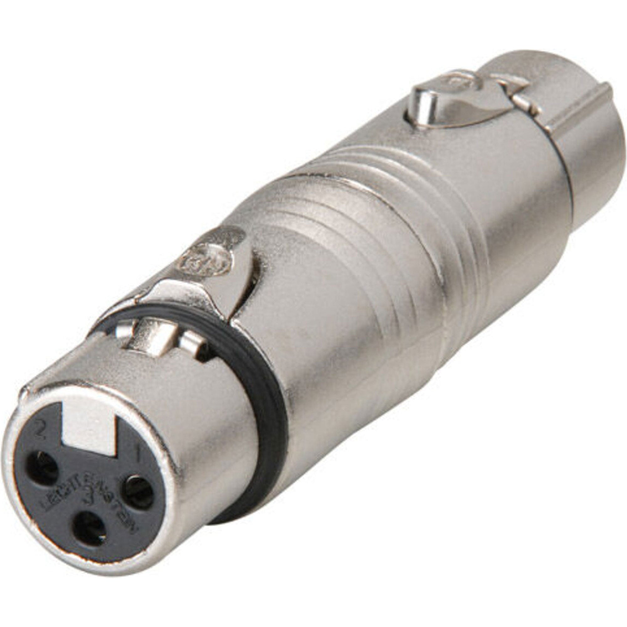 Neutrik NA3FF 3-Pin XLR Female to 3-Pin XLR Female Adapter (Silver)