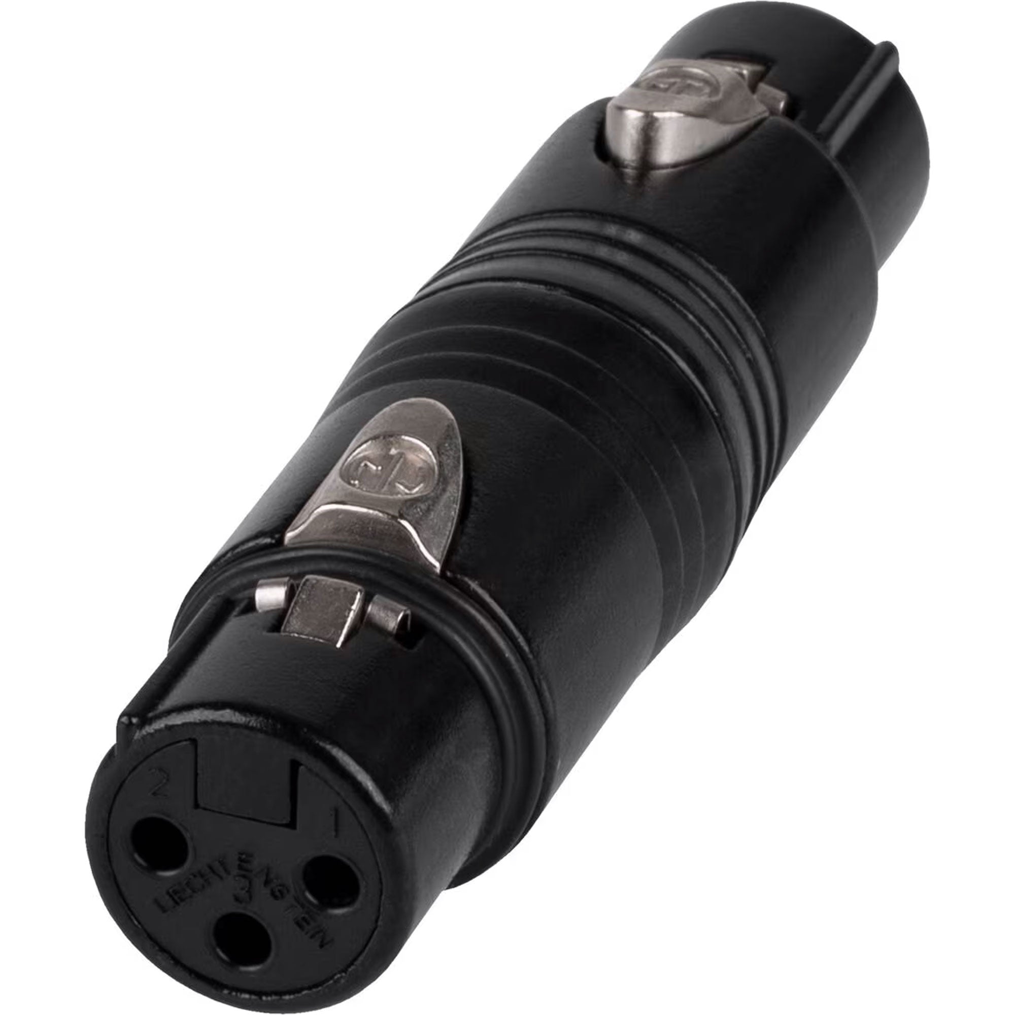 Neutrik NA3FF-B 3-Pin XLR Female to 3-Pin XLR Female Adapter (Black, Box of 25)