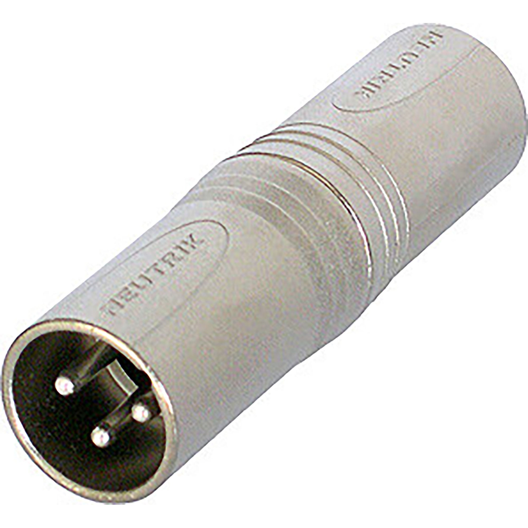 Neutrik NA3MM 3-Pin XLR Male to 3-Pin XLR Male Adapter (Silver)