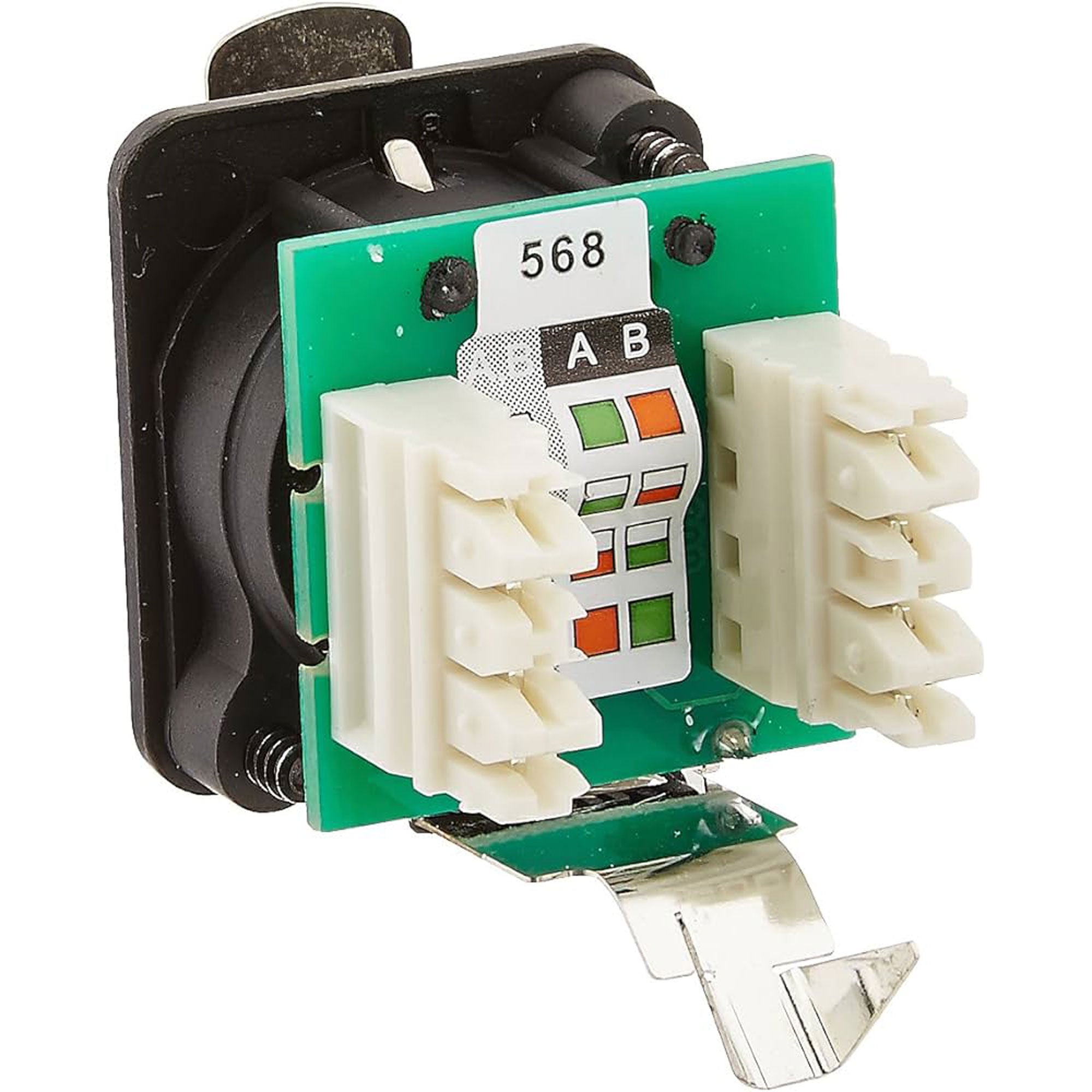 Neutrik NE8FDV-Y110-B etherCON RJ45 Receptacle (Black)