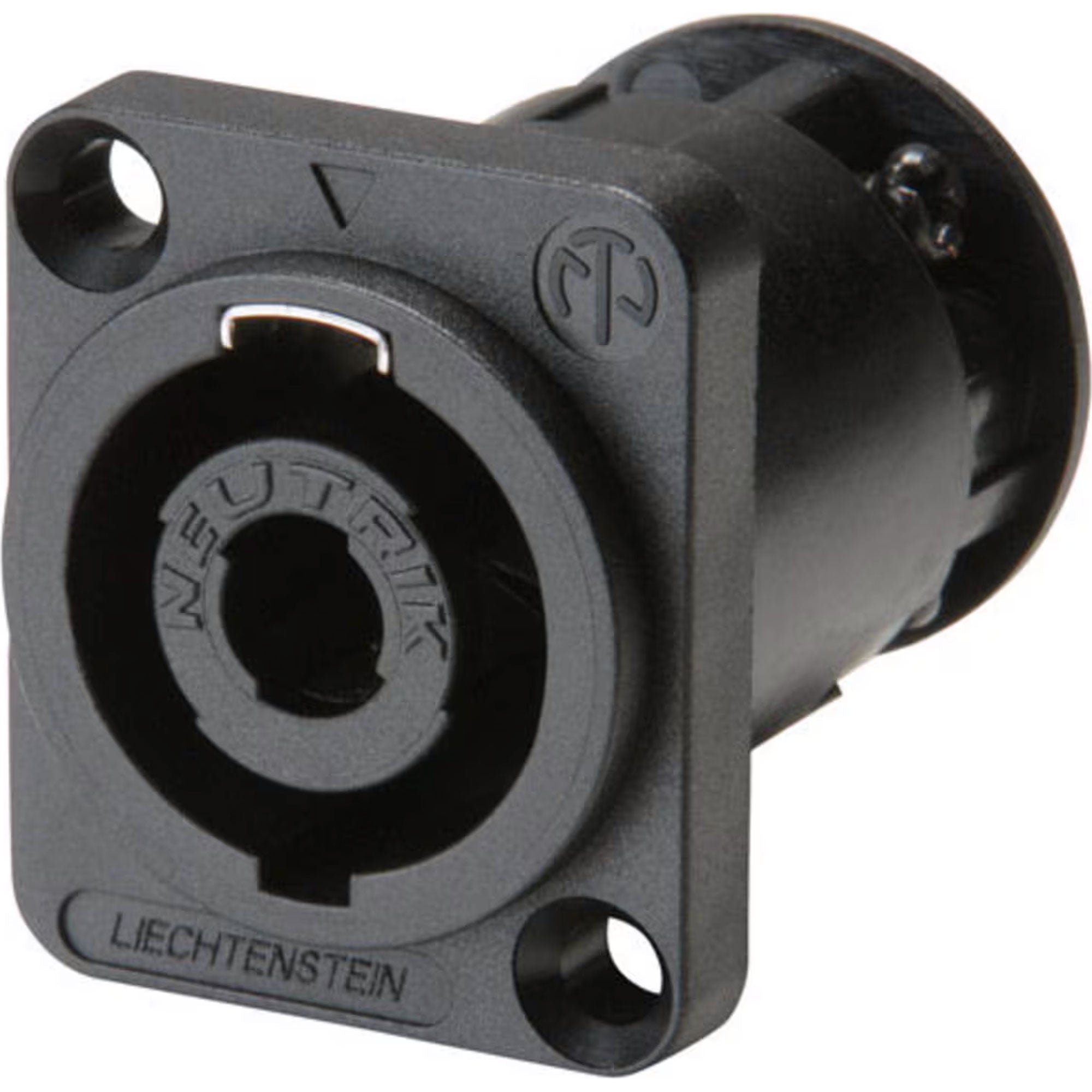 Neutrik NL4MP-ST 4-Pole speakON Panel Mount Connector (Screw Terminals)