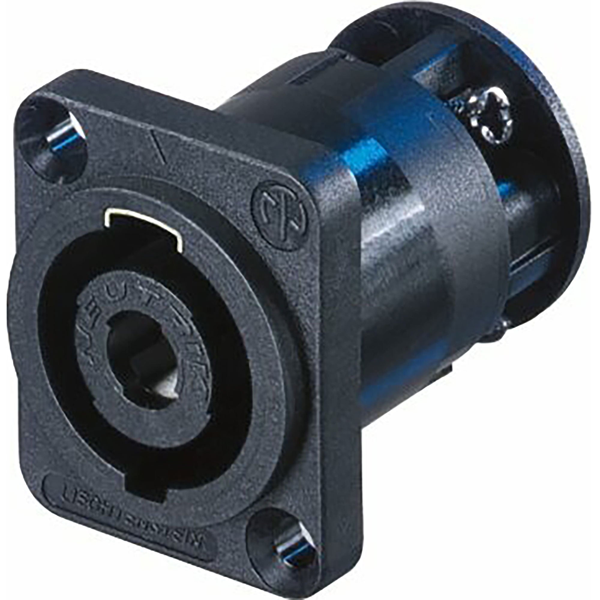 Neutrik NL4MP-ST 4-Pole speakON Panel Mount Connector (Screw Terminals)