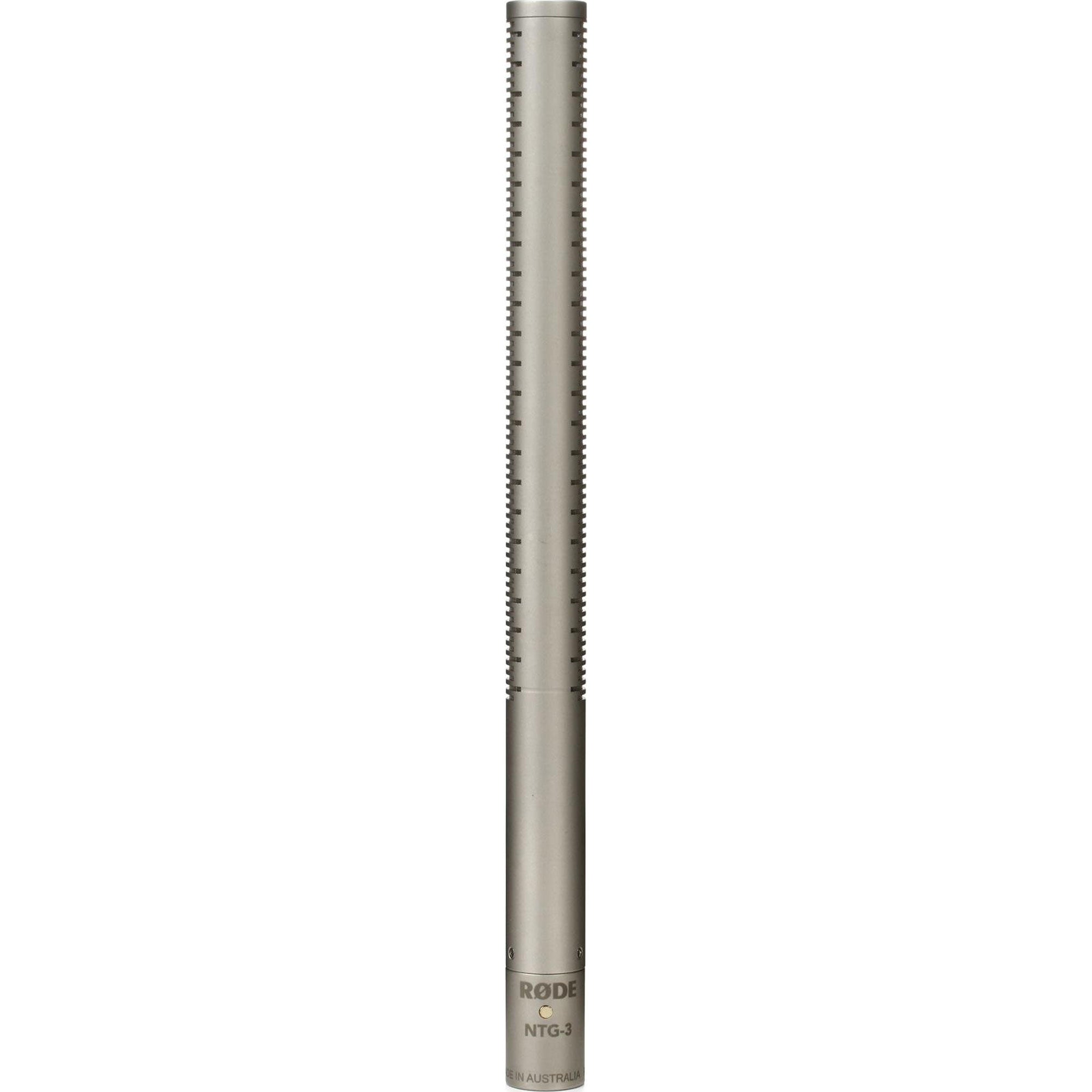 Rode NTG3 Moisture-Resistant Broadcast Shotgun Microphone (Satin Nickel)