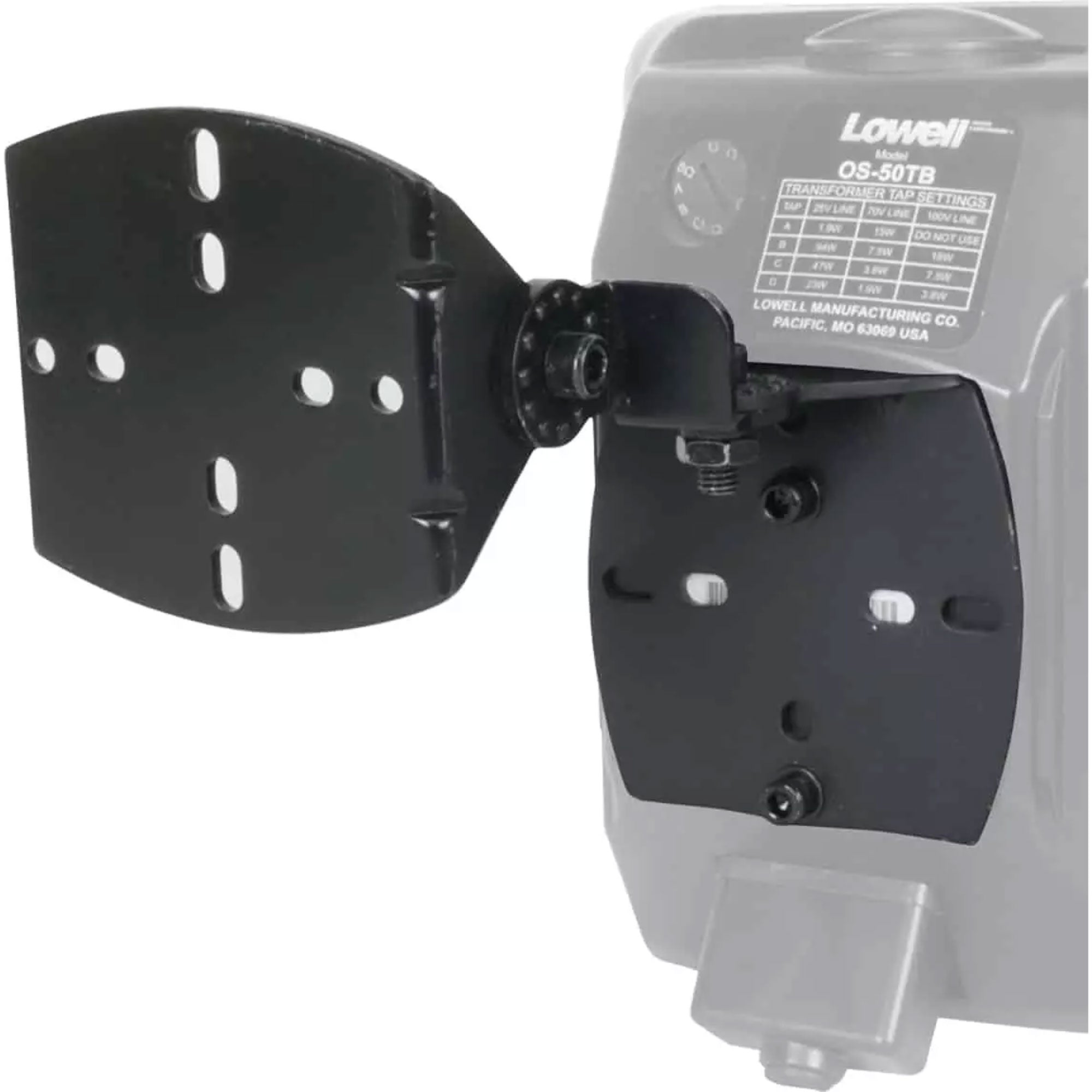 Lowell OS-BRKT-B Omnidirectional Bracket for OS-50 or OS-100 Series Speakers (Black)