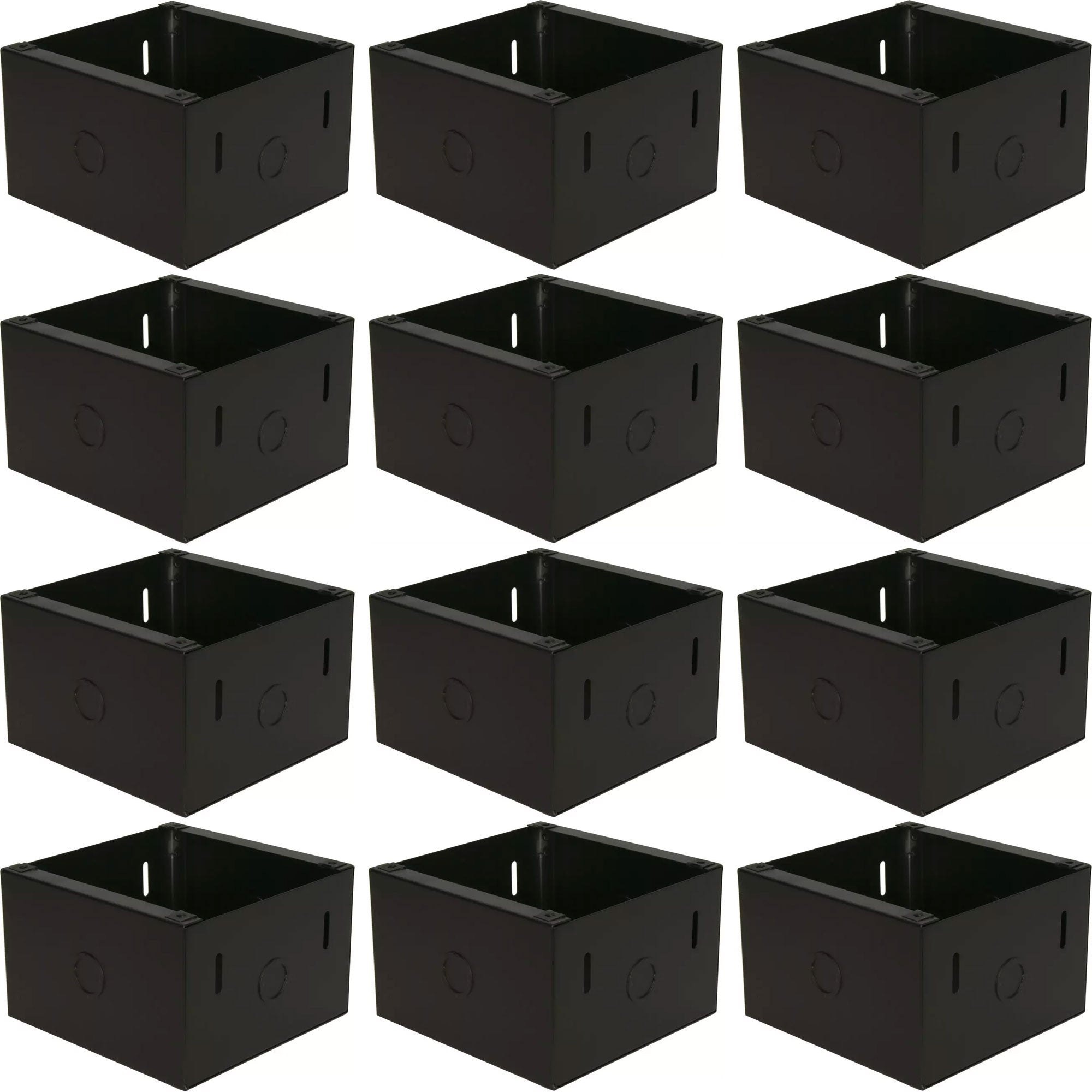 Lowell P625X Steel Enclosure for 4" Speaker, Recessed (12 Pack)