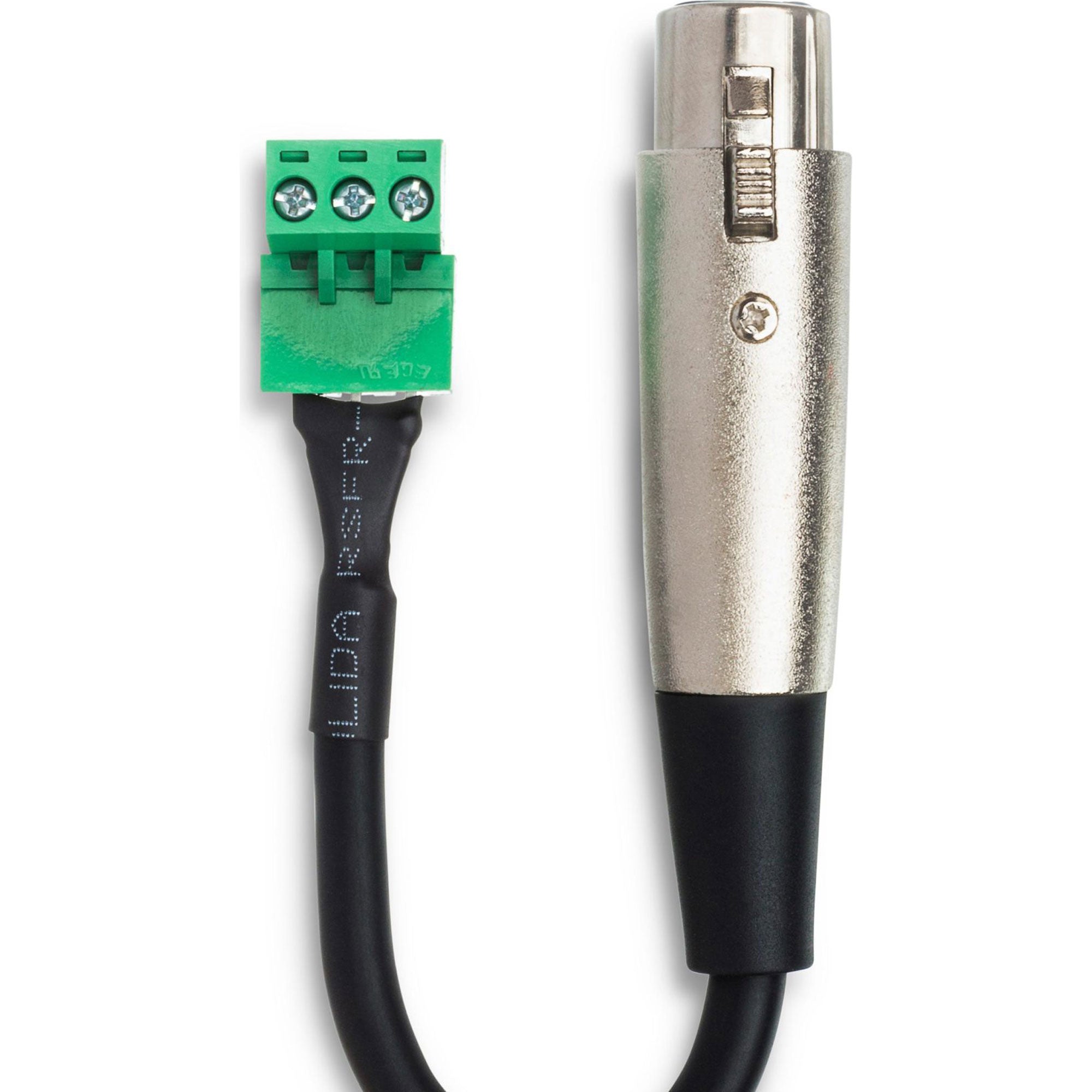 Hosa PHX-106F Phoenix 3-Pin Male to XLR Female Adapter Cable