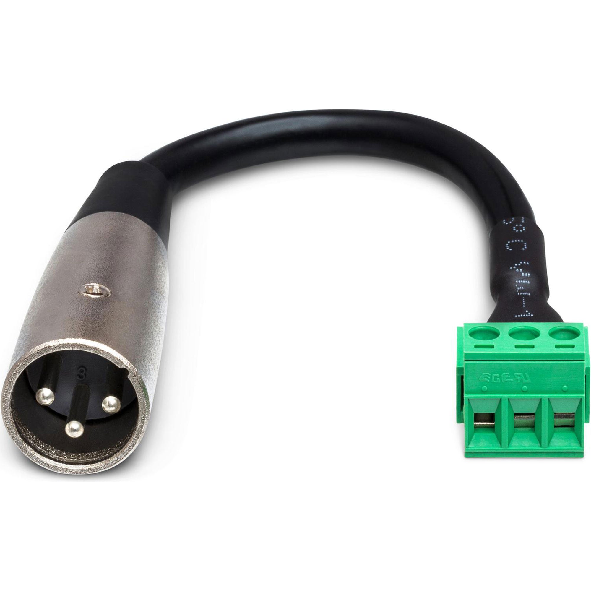 Hosa PHX-106M Phoenix 3-Pin Male to XLR Male Adapter Cable