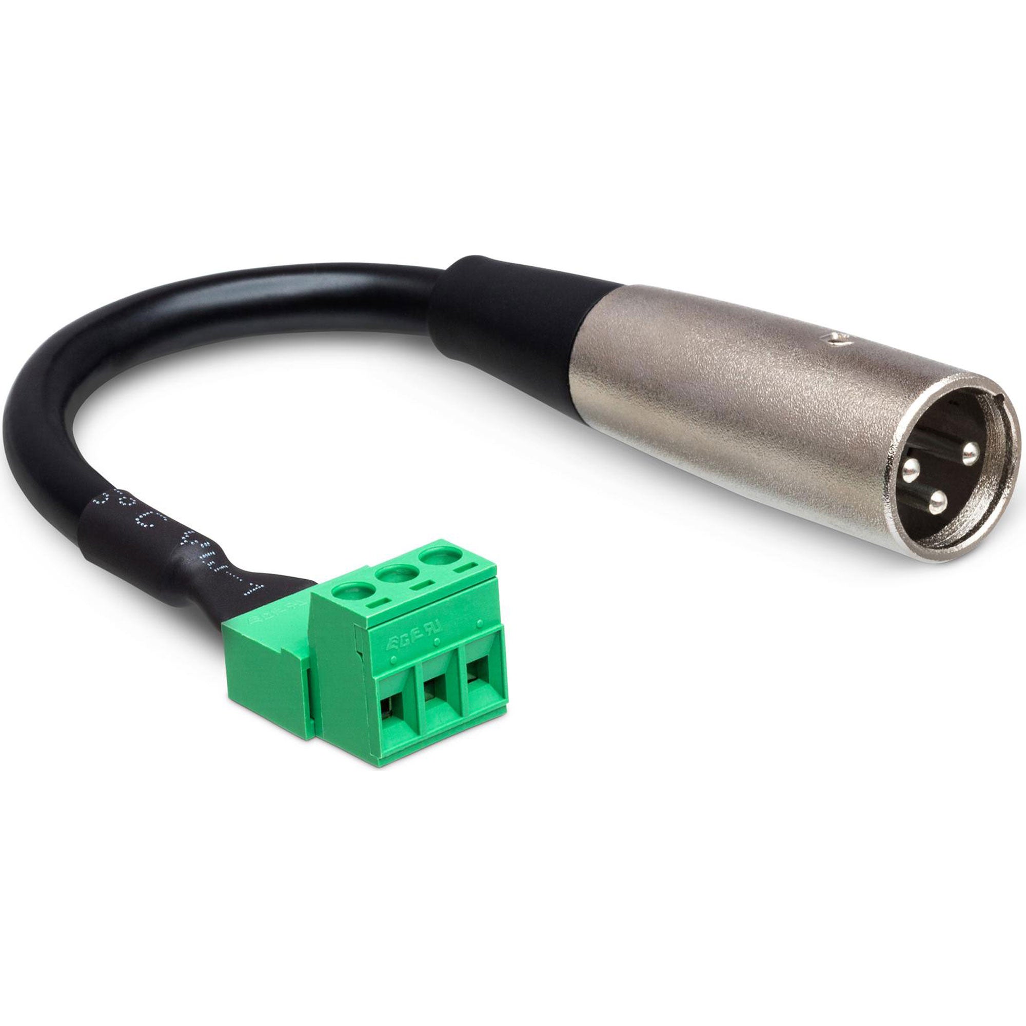 Hosa PHX-106M Phoenix 3-Pin Male to XLR Male Adapter Cable