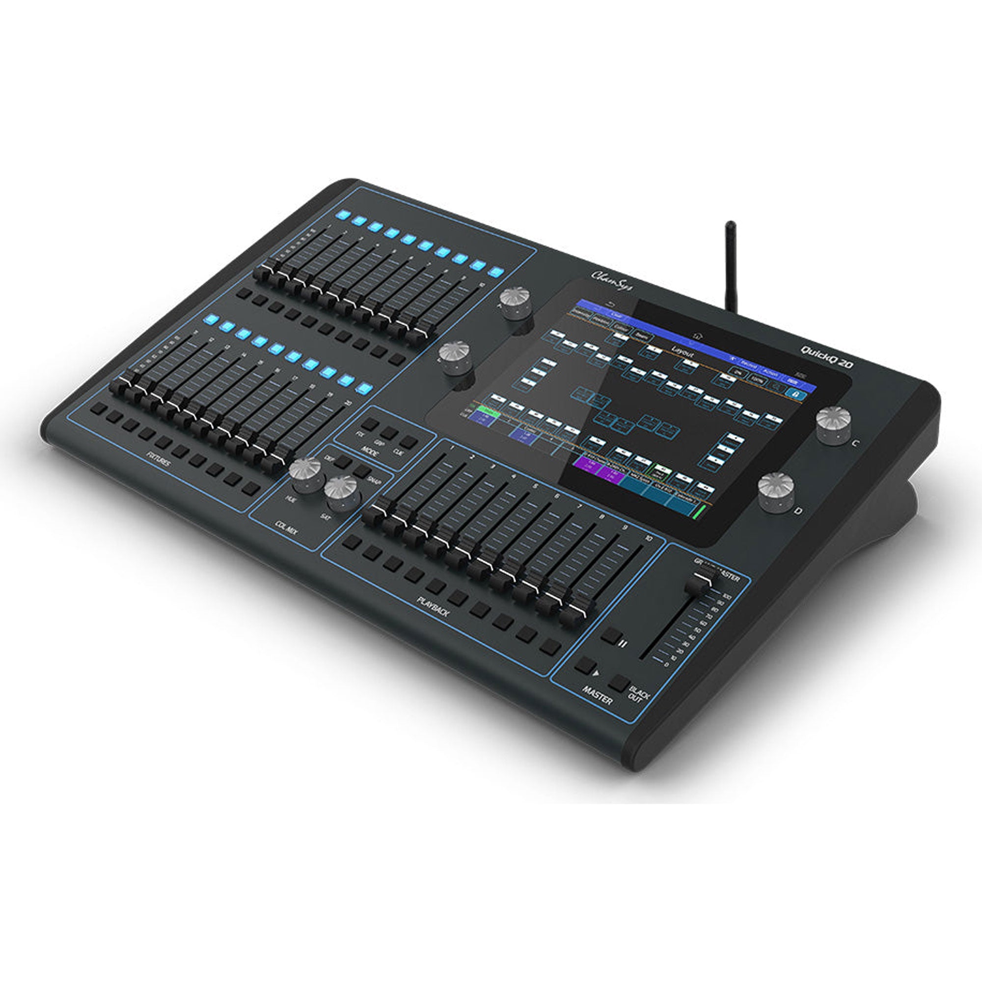 Chamsys QuickQ 20 2-Universe Compact Lighting Console