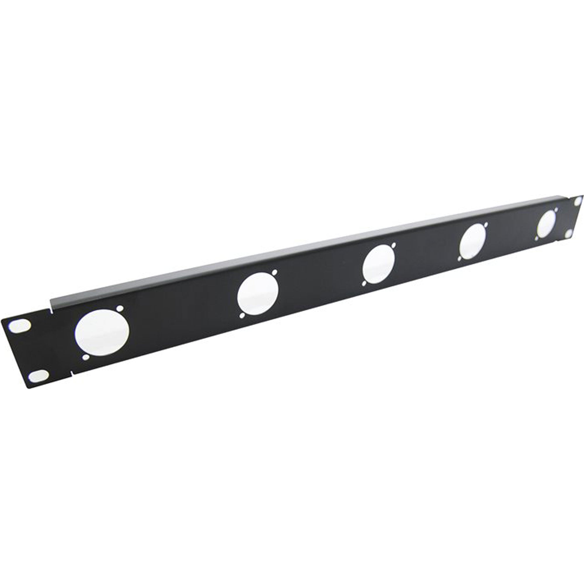 Penn Elcom R1268/1UK-05TR Rack Panel Steel Flanged Punched for 5 powerCON TRUE1 Connectors (1U)