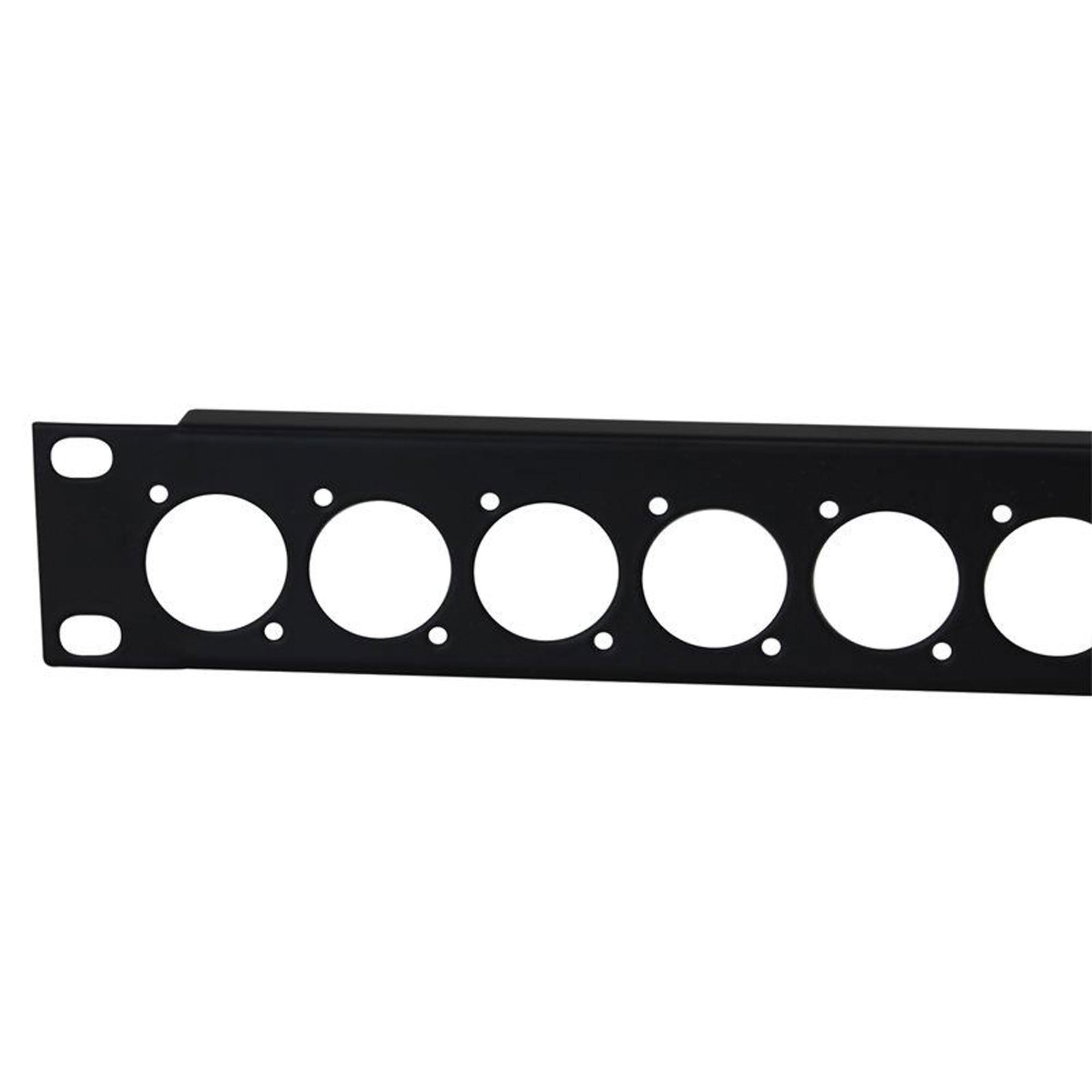 Penn Elcom R1269/1UK/16 Rack Panel Punched for Neutrik D-Style Connectors (1U, 16 Hole)