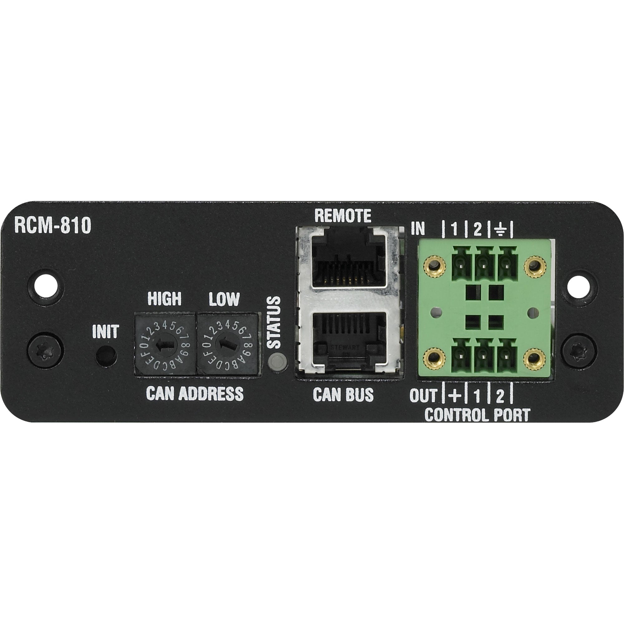 Electro-Voice RCM-810 IRIS‑Net Remote Control Module for CPS Series Amplifiers