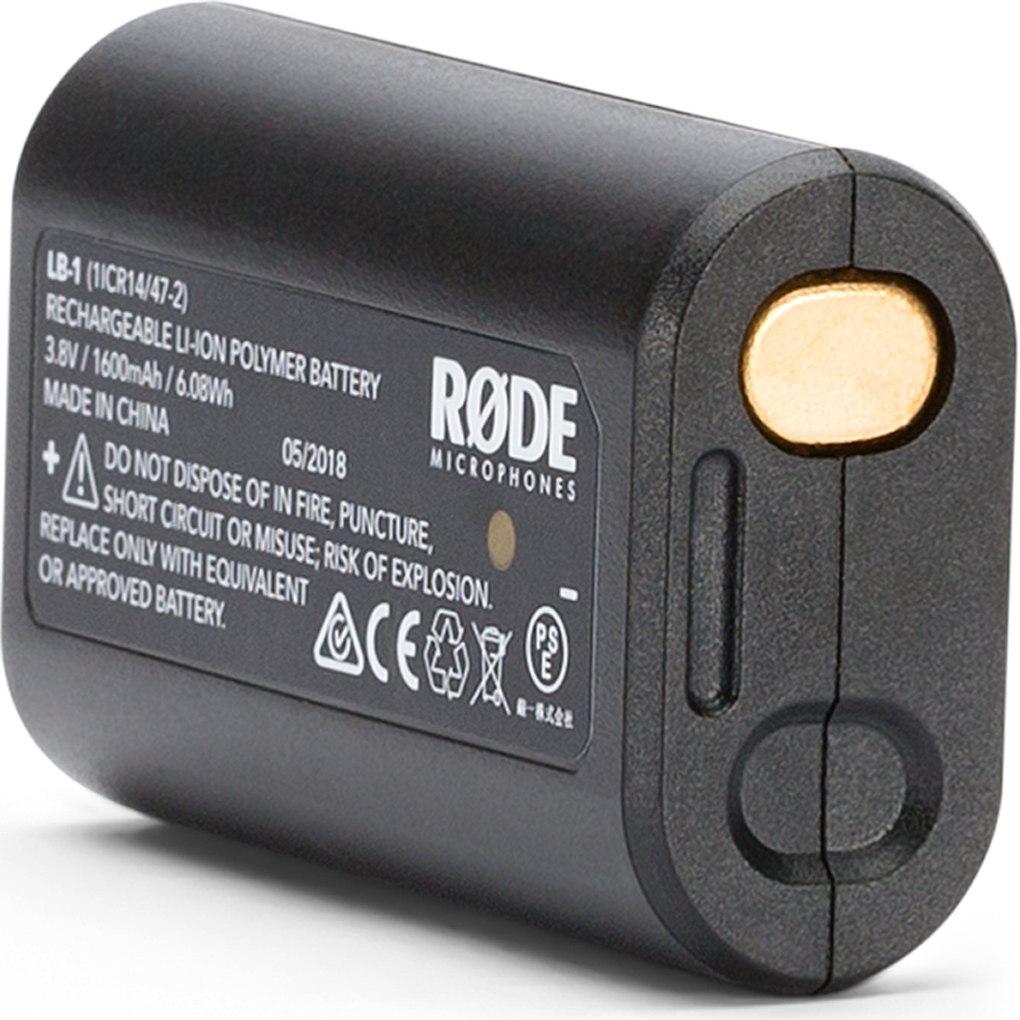 Rode LB-1 Rechargeable 1600mAh Lithium-Ion Battery for VMP+ and TX-M2