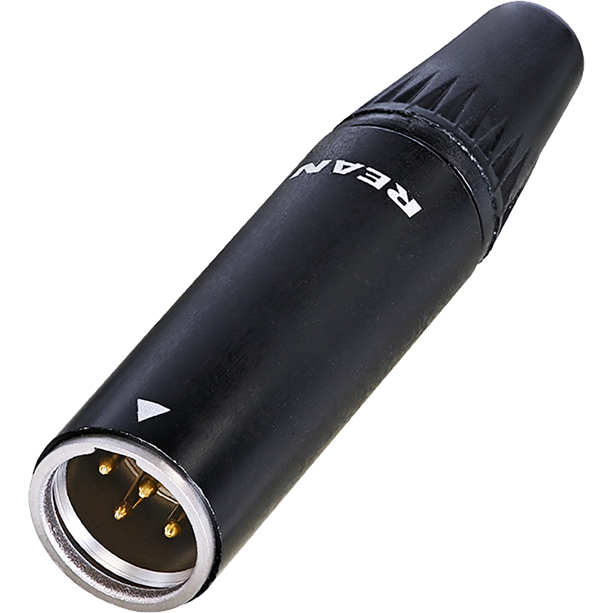 Neutrik Rean RT5MC-B Male 5-Pin Tiny XLR Connector (Black/Gold)