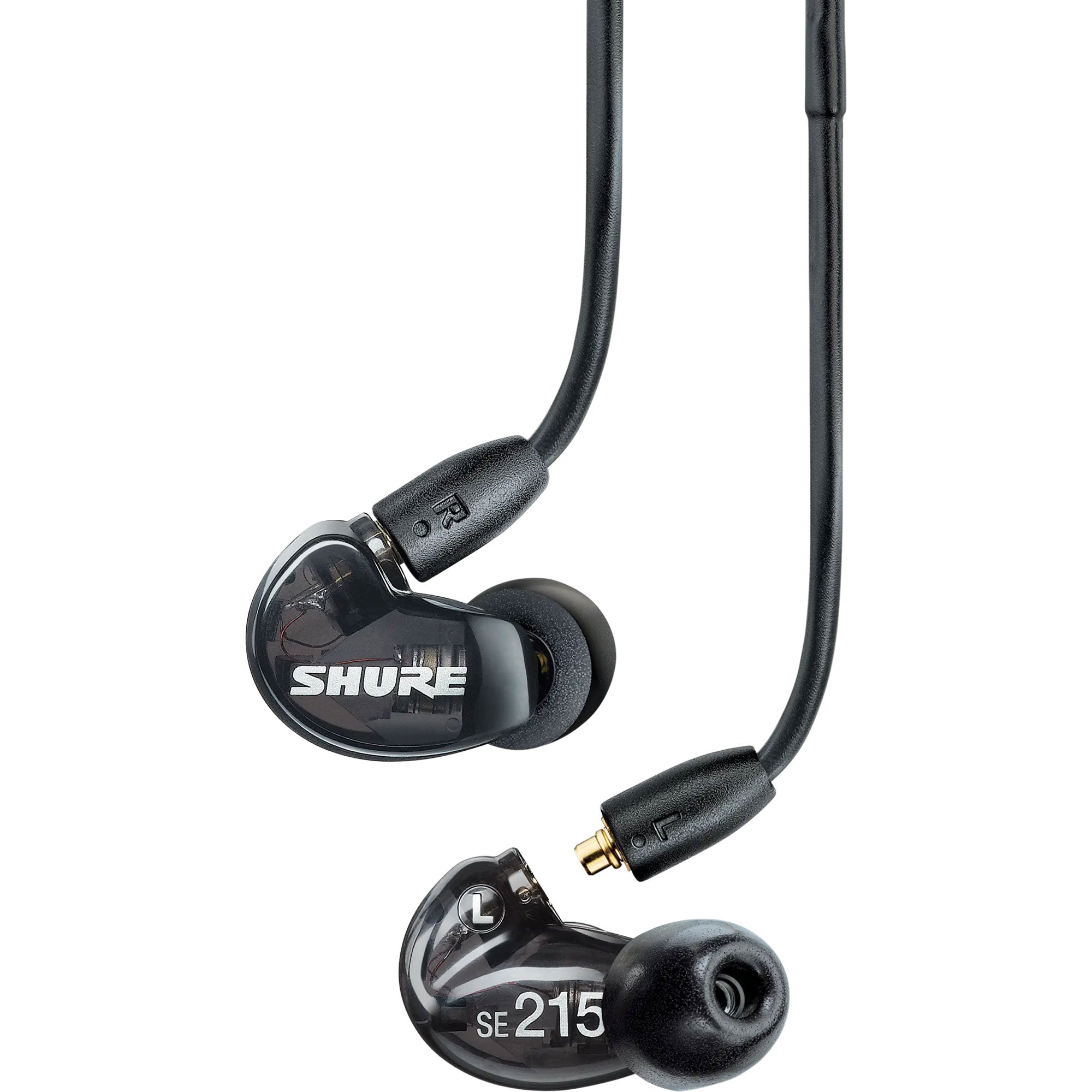 Shure SE215 Pro Professional Sound Isolating Earphones (Black)