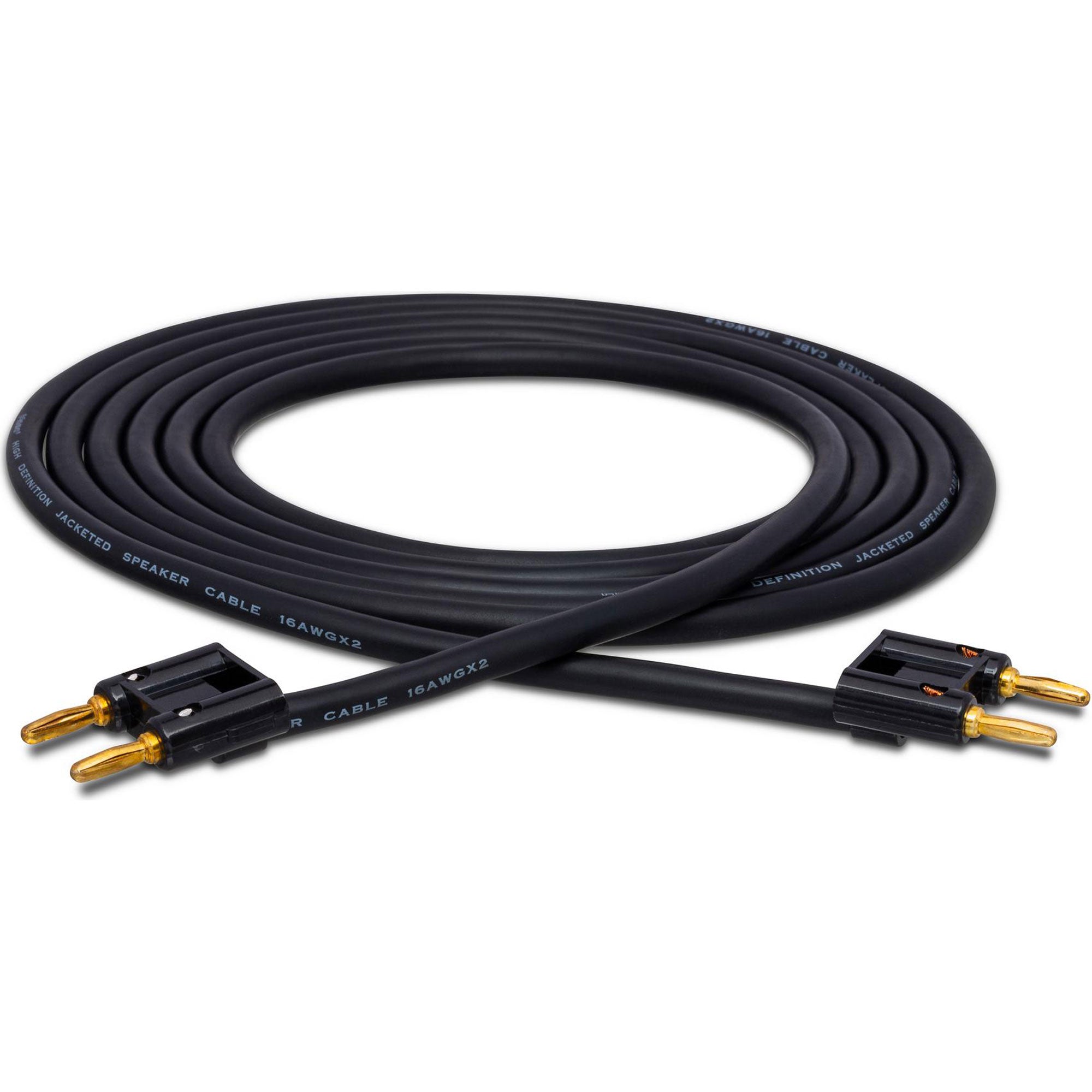 Hosa SKJ-615BB Dual Banana to Dual Banana 16 AWG Speaker Cable (15')