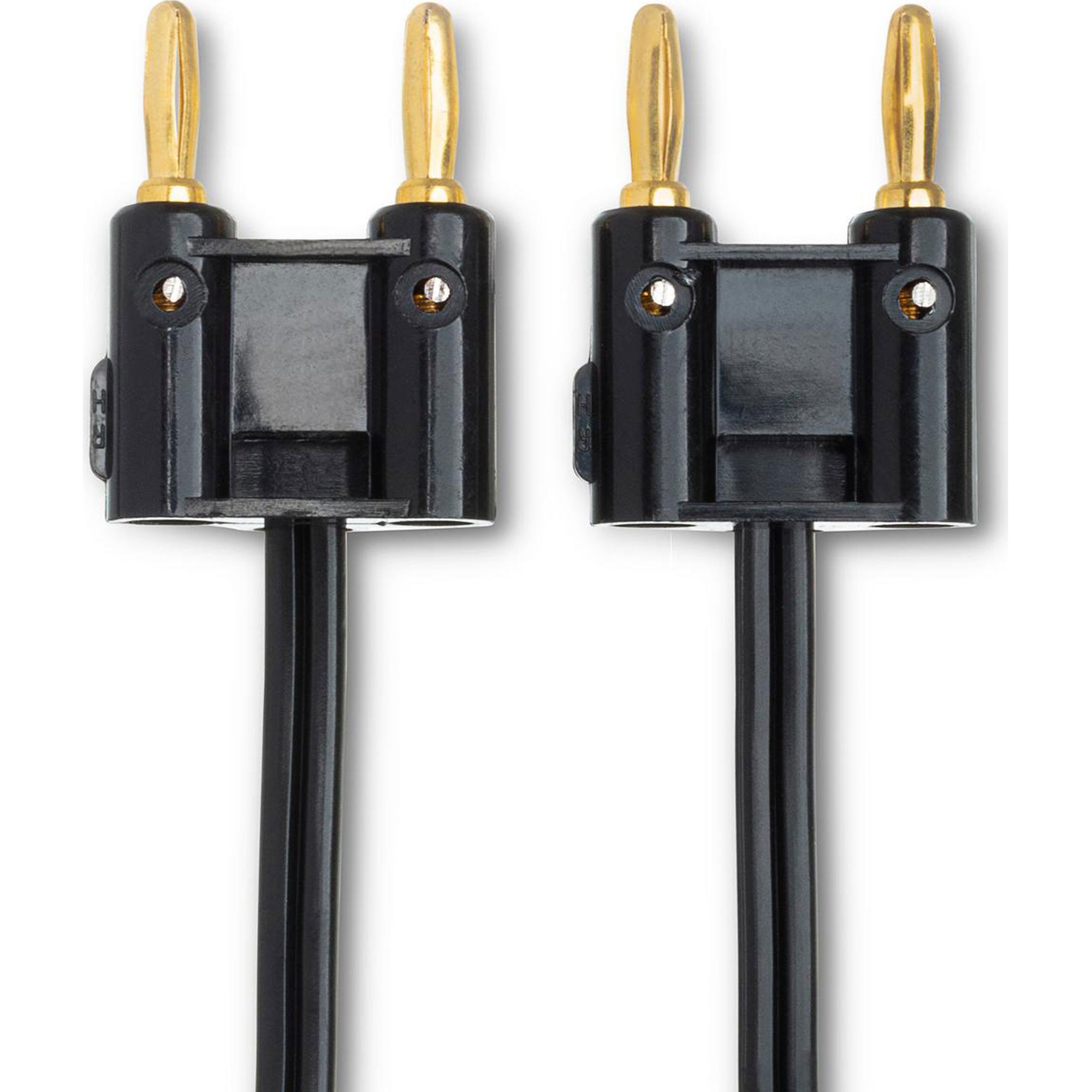 Hosa SKZ-603BB Dual Banana to Dual Banana 16 AWG Zip-Style Speaker Cable (3')