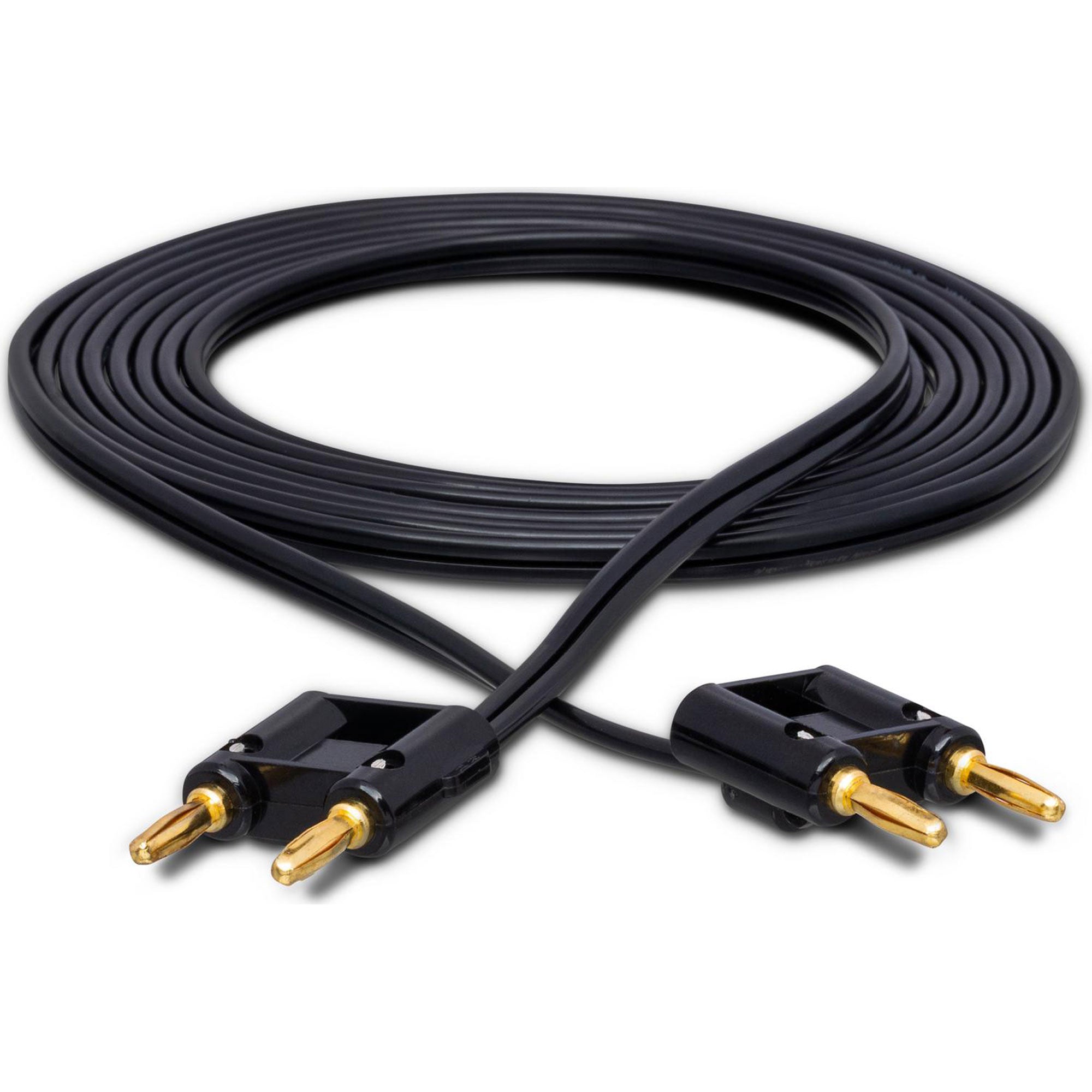 Hosa SKZ-603BB Dual Banana to Dual Banana 16 AWG Zip-Style Speaker Cable (3')