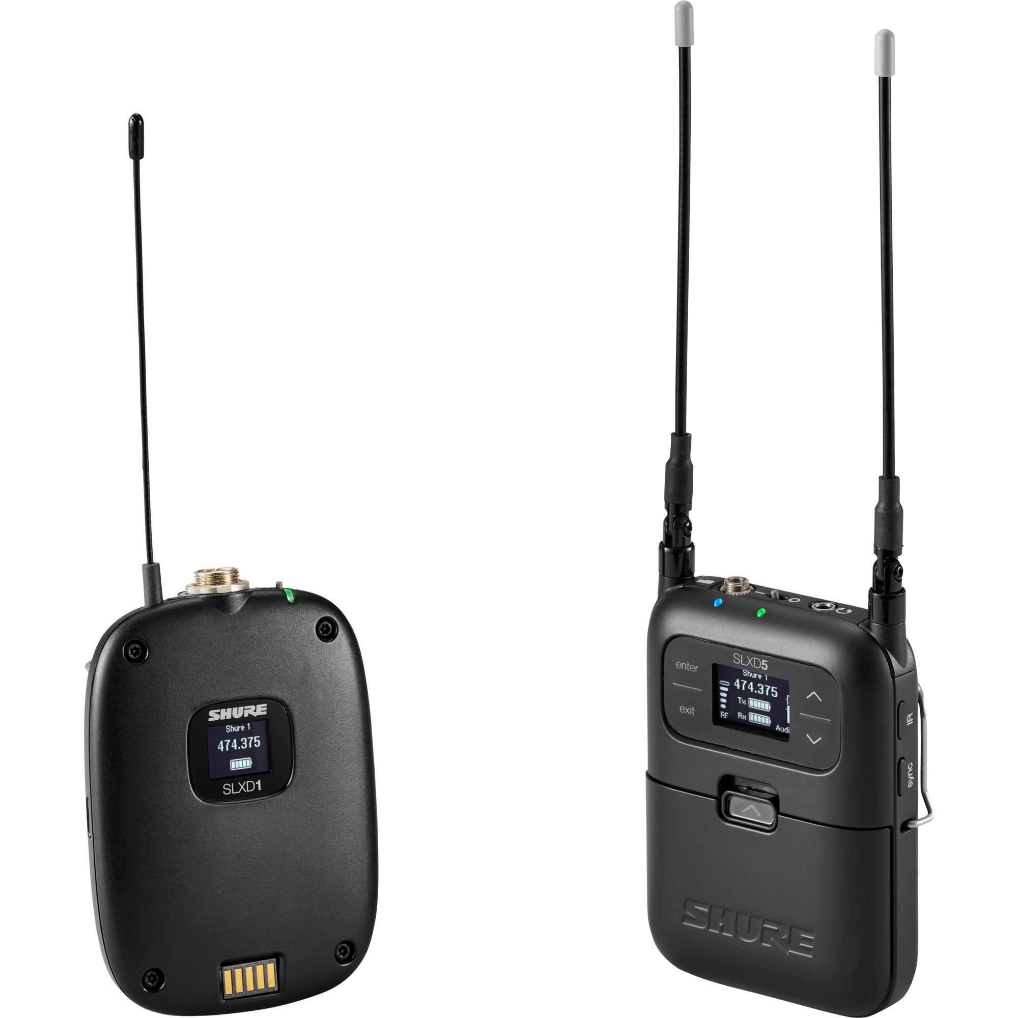 Shure SLXD15 Digital Camera-Mount Wireless System with Bodypack (J52: 558-616 MHz)