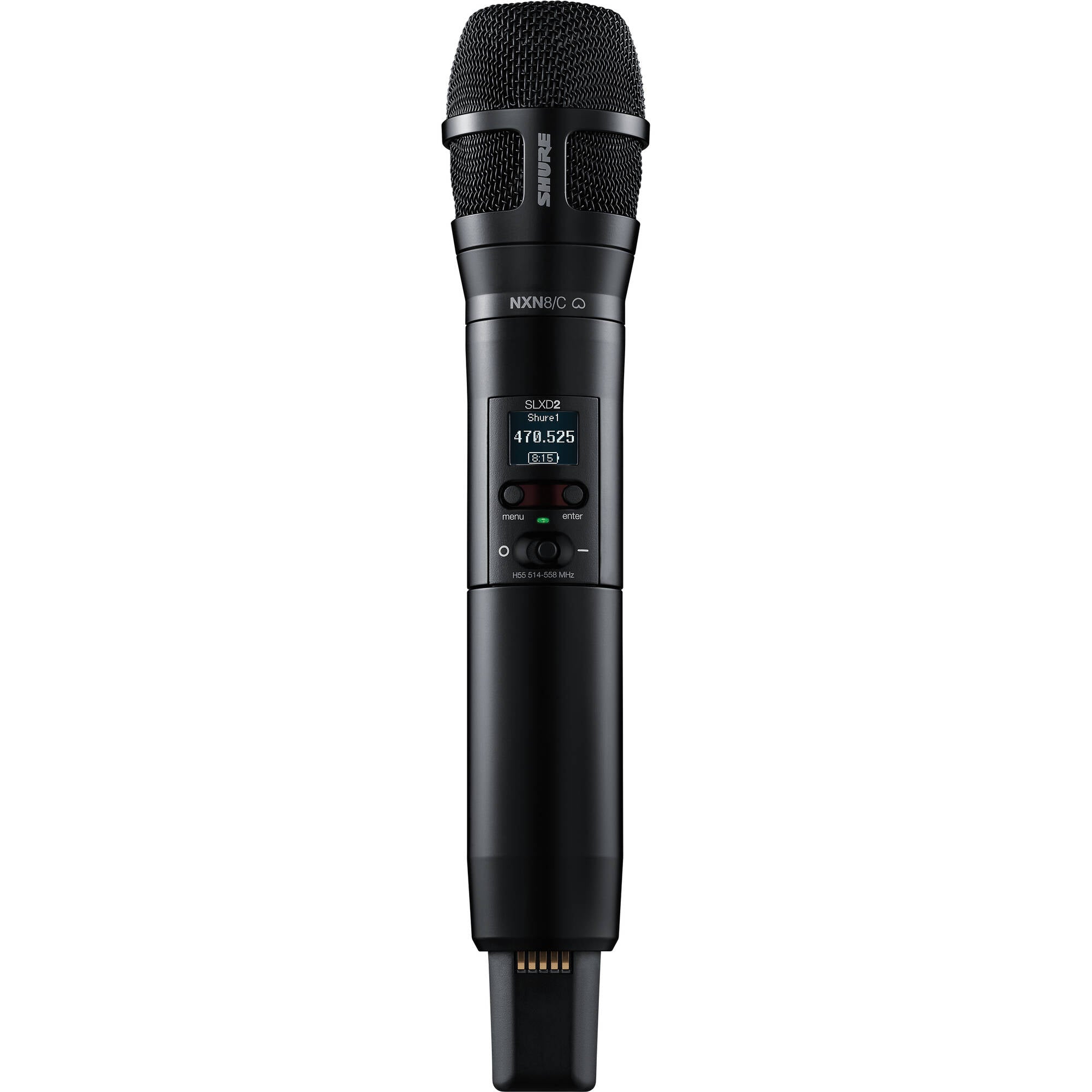 Shure SLXD2/N8CB Digital Wireless Handheld Transmitter with Nexadyne 8/C Mic (G58: 470-514 MHz)