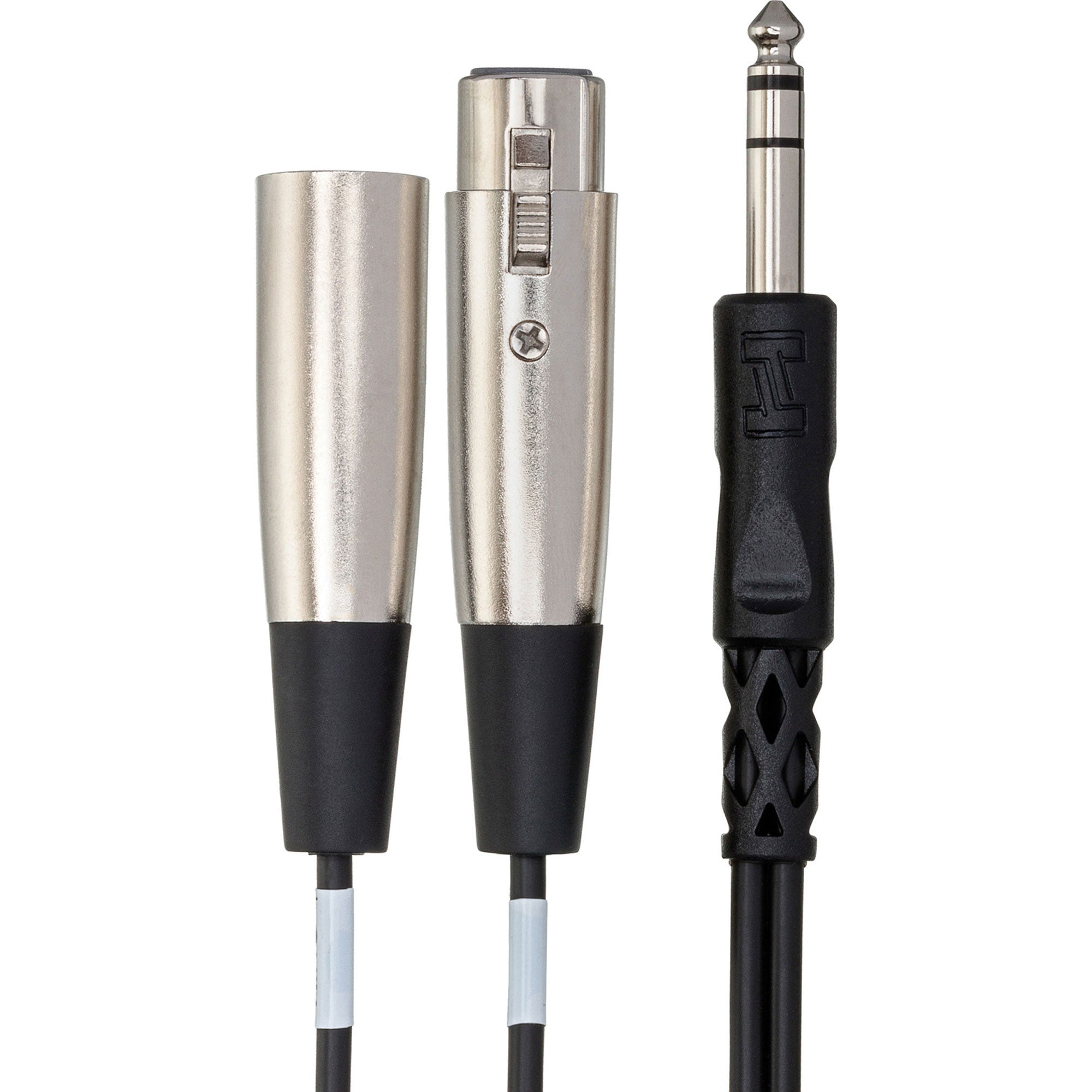 Hosa SRC-203 1/4" TRS Male to XLR Male/Female Insert Cable (10')