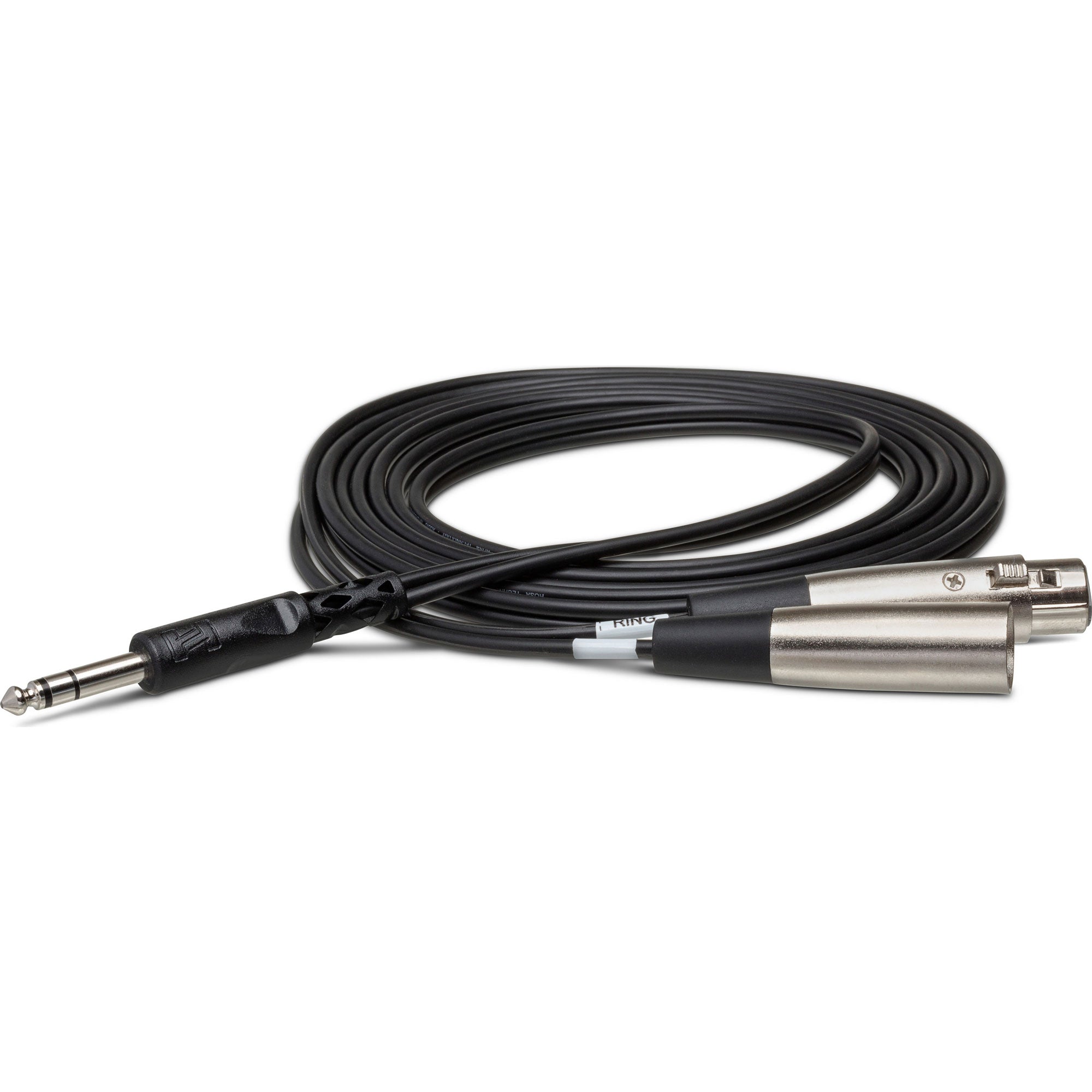 Hosa SRC-203 1/4" TRS Male to XLR Male/Female Insert Cable (10')